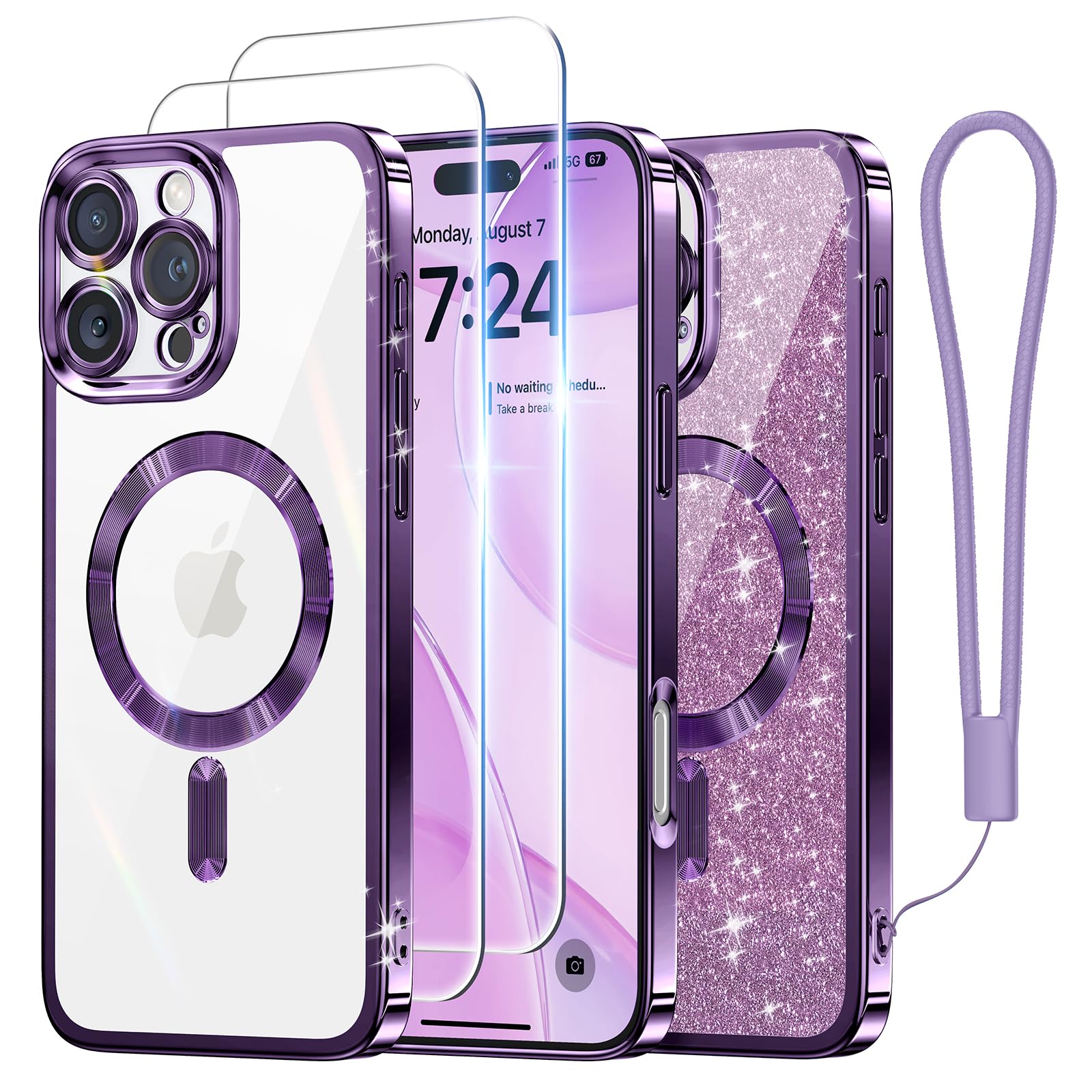 Meifigno Candy Series Case Designed for iPhone 16 Pro