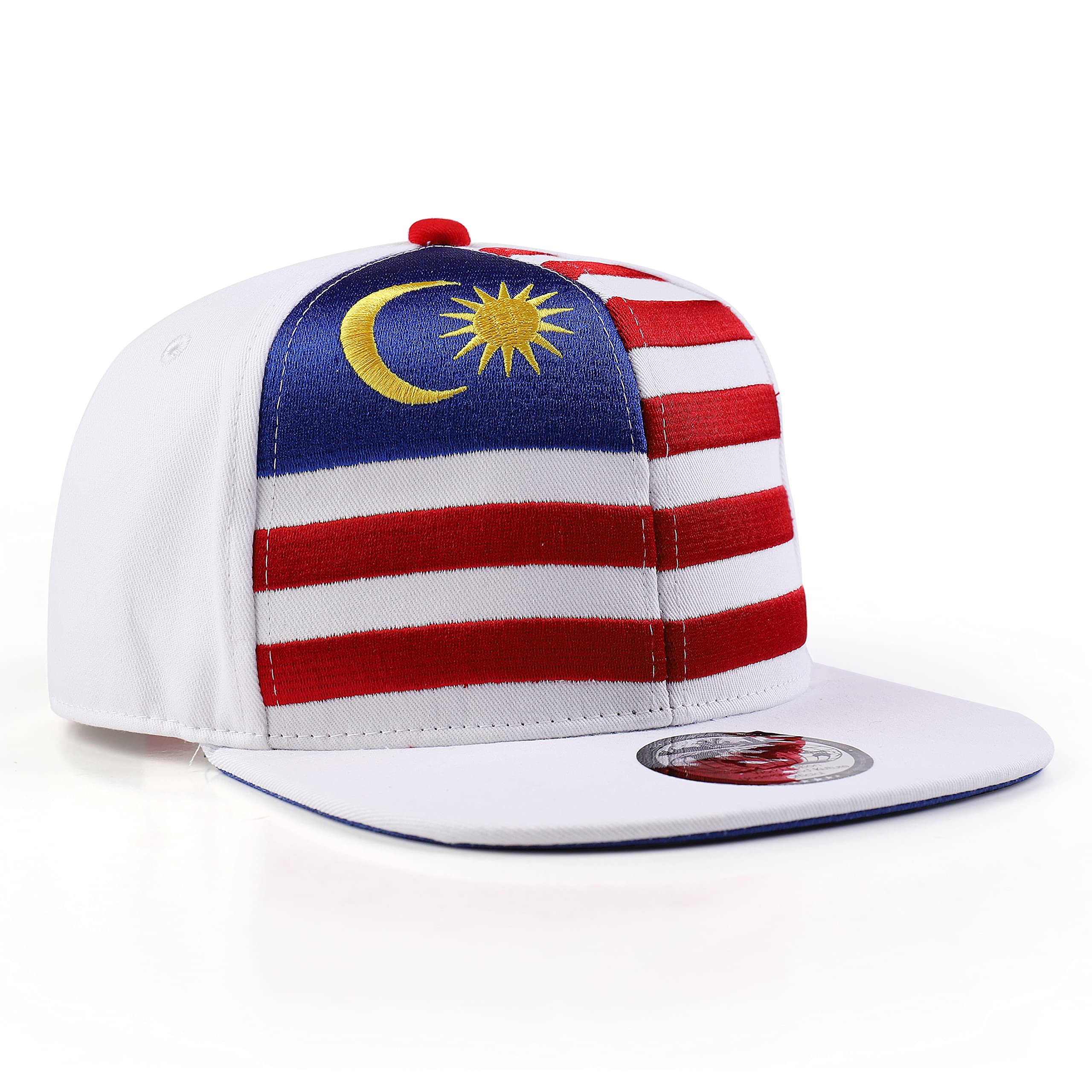 Underground Kulture Men's Malaysia White Snapback Baseball Cap