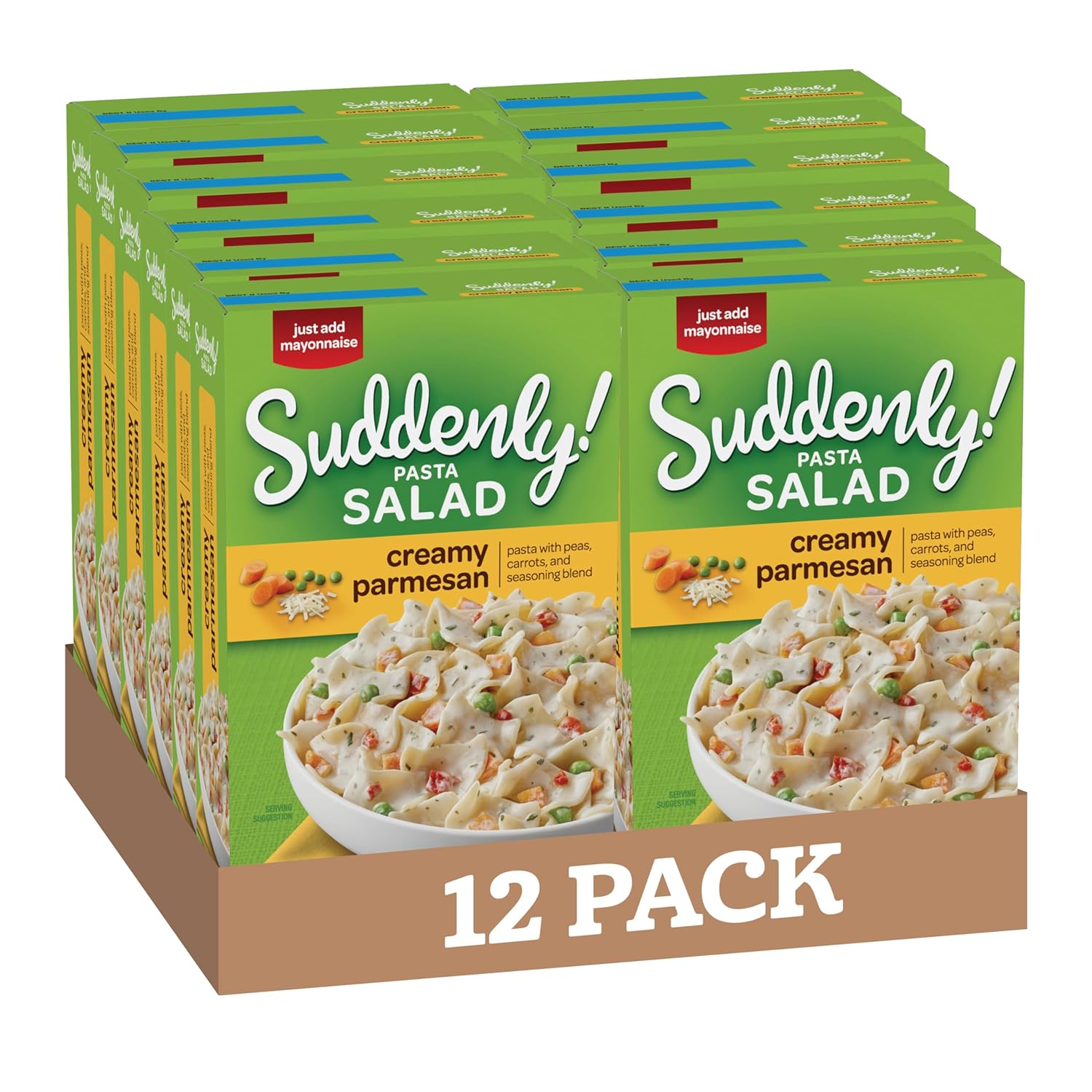 Suddenly Pasta Salad Creamy Parmesan, 6.2 Ounces, 12 per Case