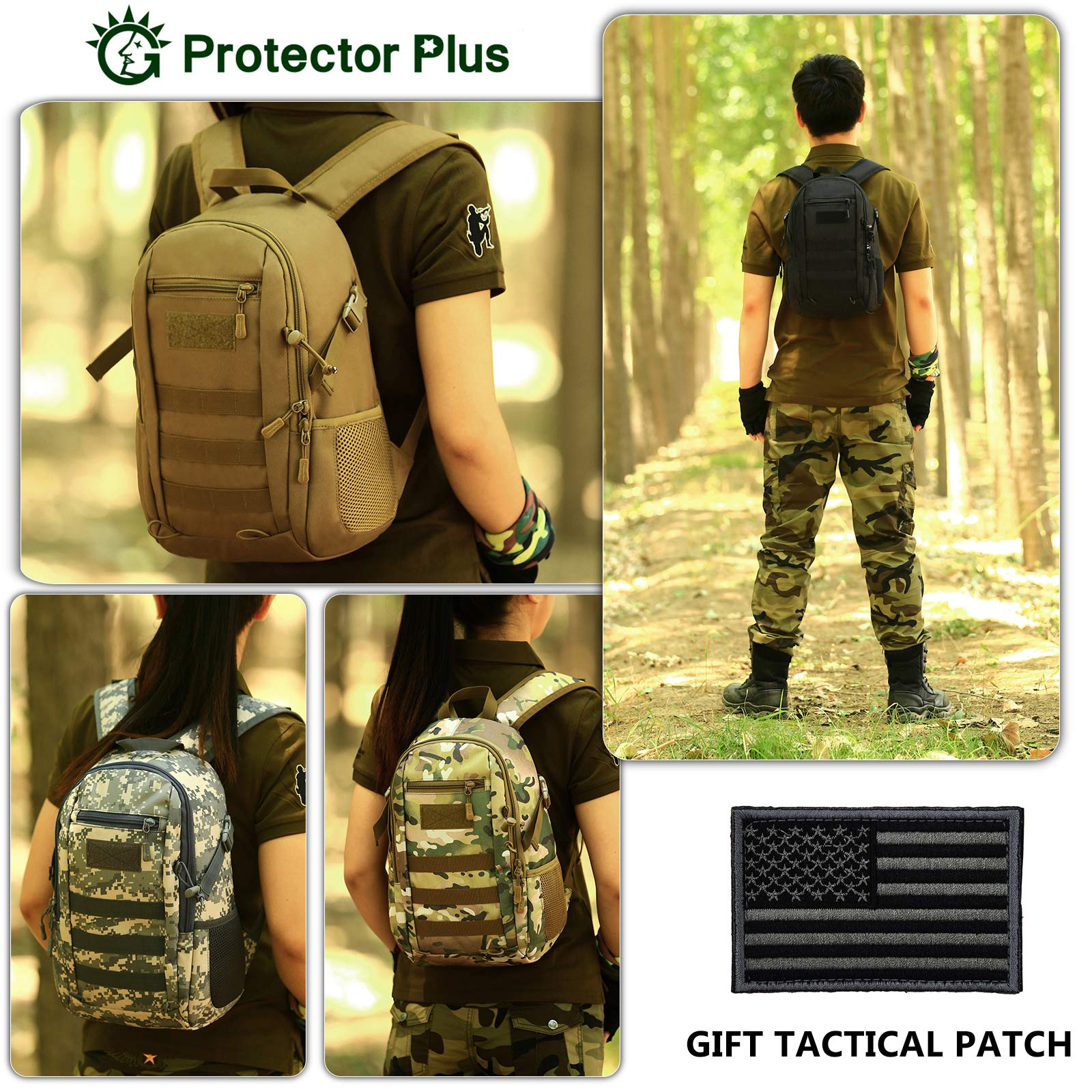 Amazon.co.jp: Protector Plus S タクティカルバックパック ミリタリー 