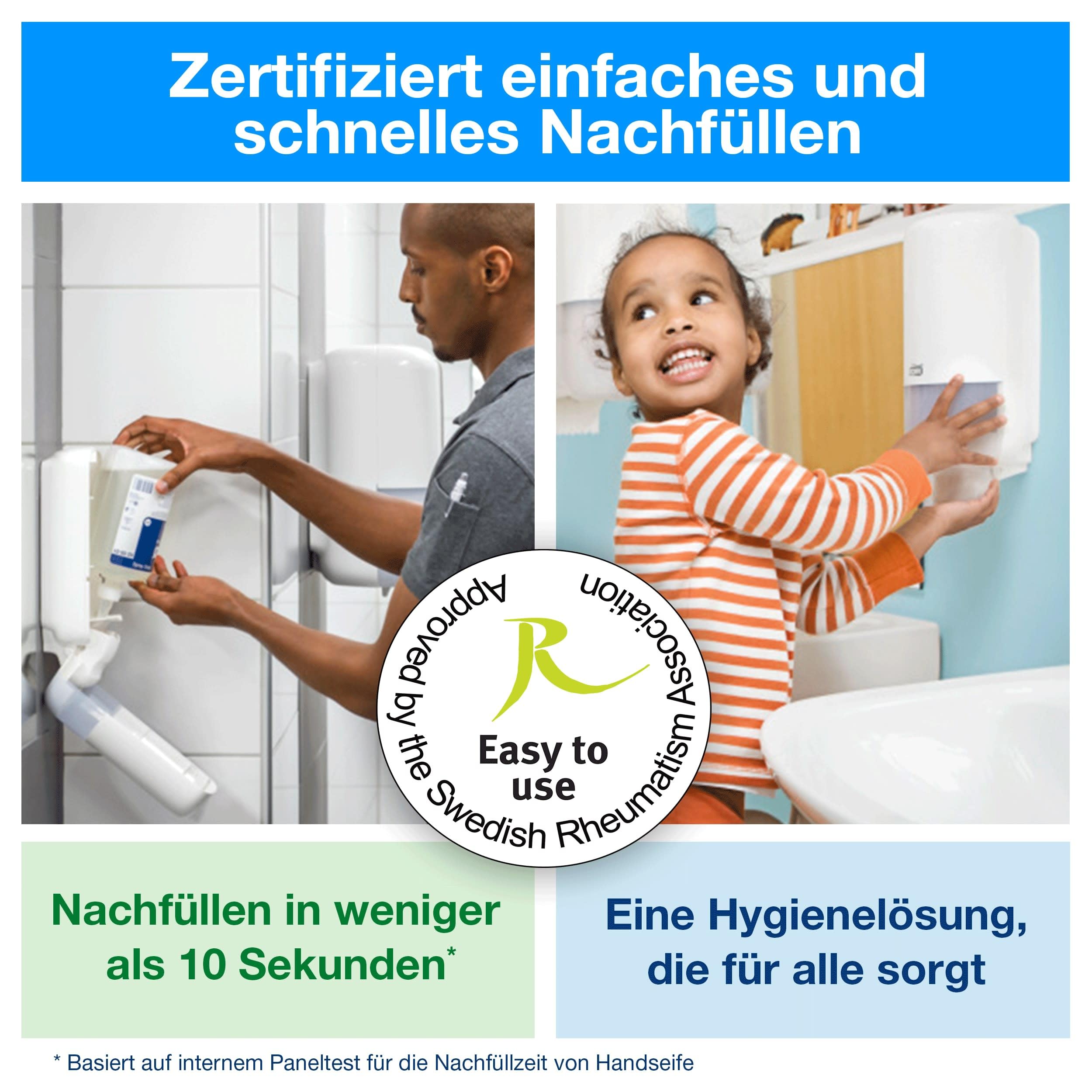 Tork Sensitive Flüssigseife S4, dermatologisch getestet, 6 נ1.000 ml, 424701