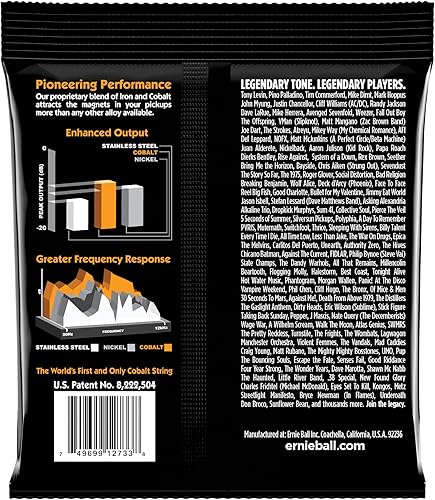 Miniatura 3 de Slinky Cobalt Ernie Ball equipo para bajo normal
