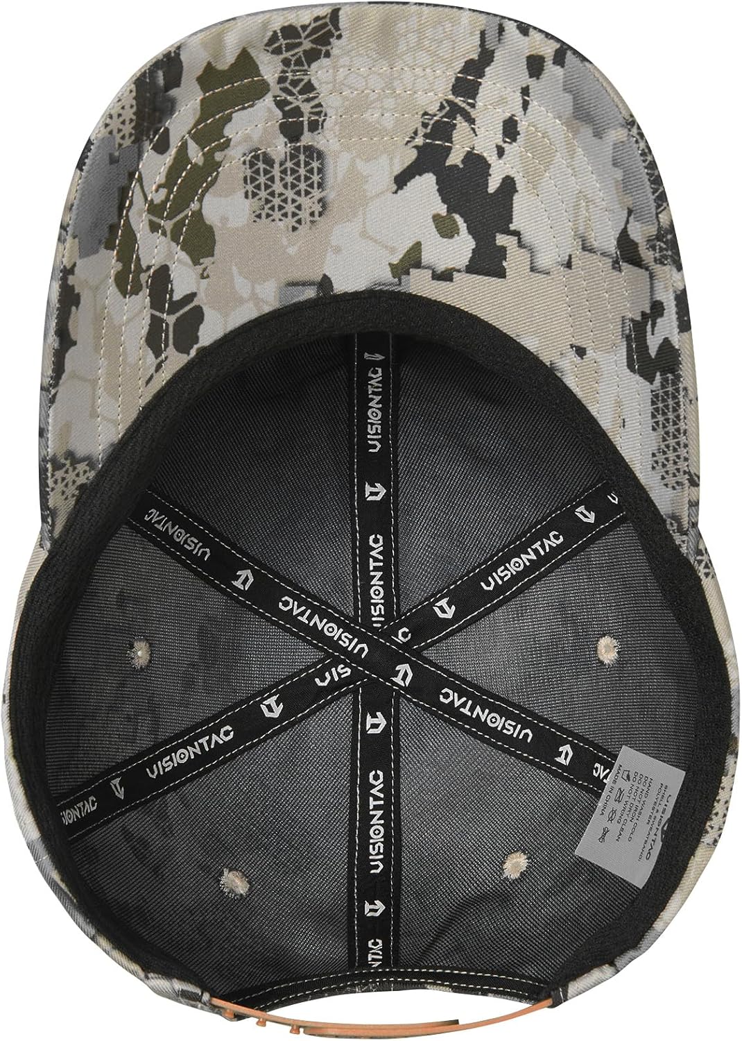 Tactical Hat with Flag Patch Camo Military Army Hats Adjustable Trucker Baseball Cap Soft Top for Shooting - Image 5