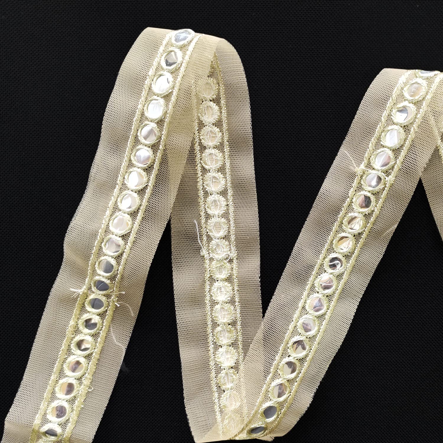 MISTREASS￤Ribbon Lace Trimming Tweed Ribbon Lace Trimming Tweed