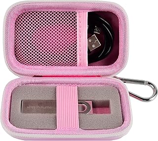 Case Compatible with Ledger Nano X/S/S Plus for Cryptocurrency Hardware Wallet - BTC Bitcoin, Ethereum, Ripple, Altcoins and ERC Tokens. Storage Carrying Organizer for Crypto Wallet & USB Cables