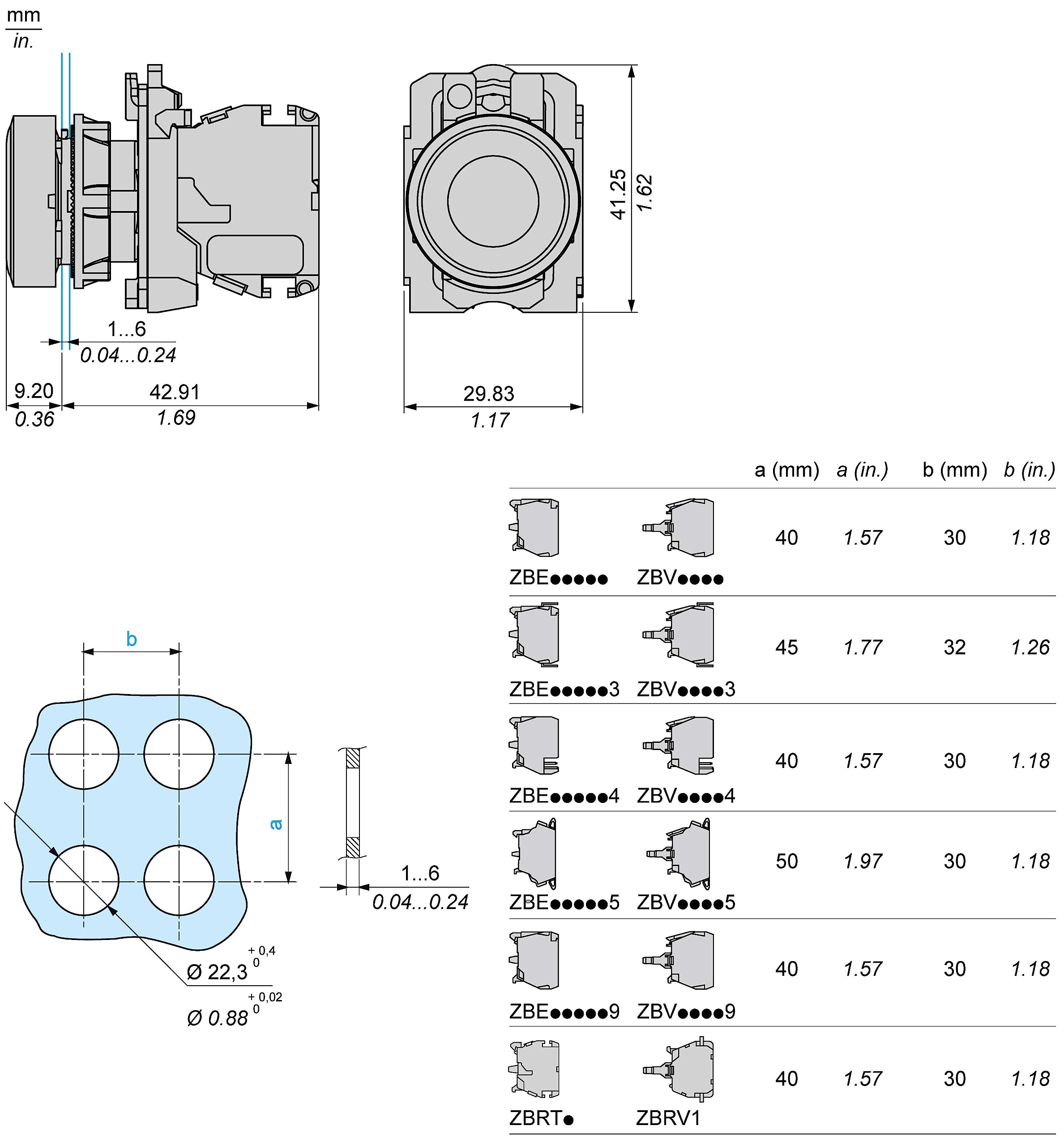 Schneider elec pic - mss 60 01 - Pack xb4r 22mm emisor receptor programable 2rele