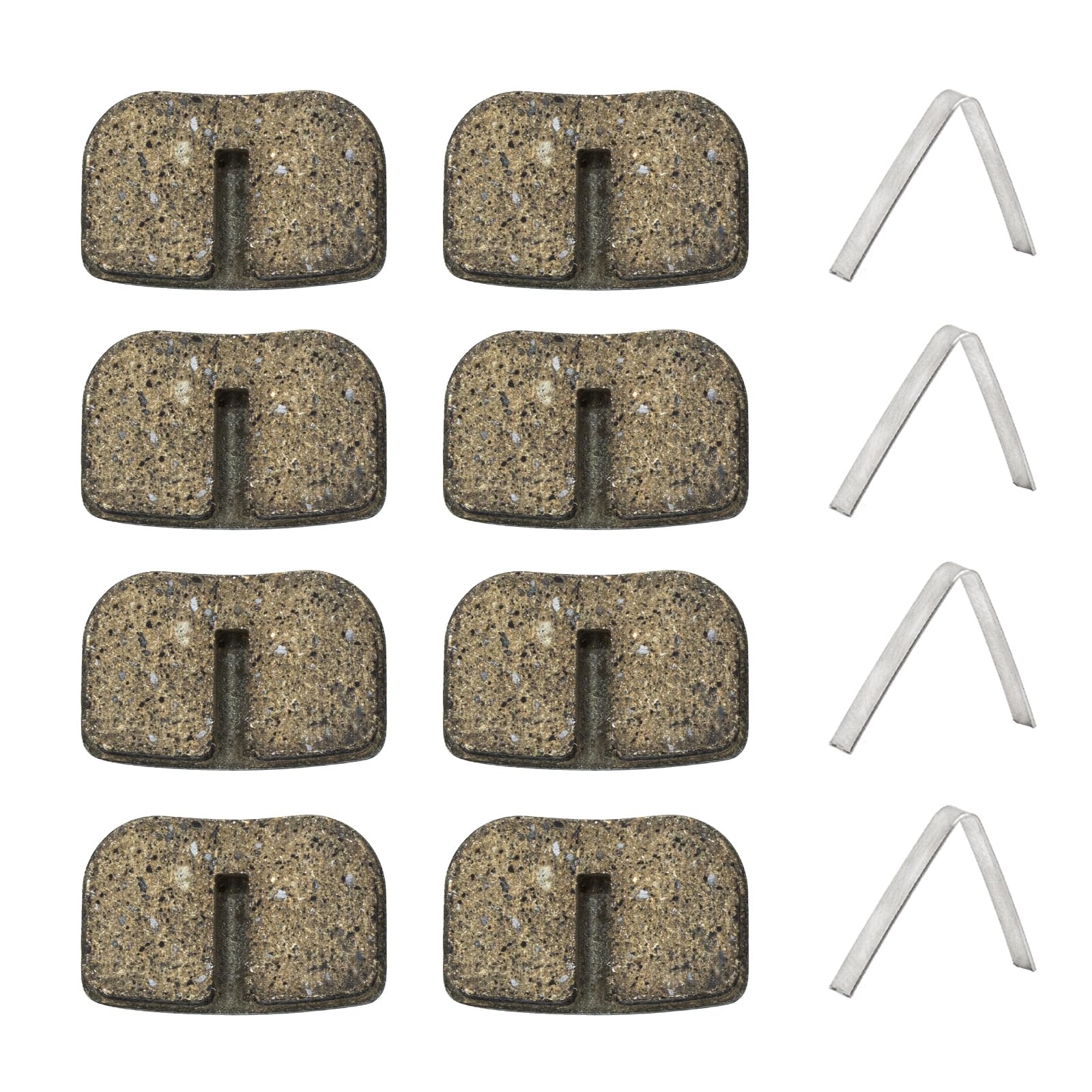 Mini Bike Disc Brake Pads for Coleman CT100U CC100X CK100 SK100 Baja Doodle Bug DB30 Predator 79cc 97cc 100cc 2.8hp 3.0hp Monster Moto 49cc 50cc SYX Moto Mototec Pocket Dirt Bike ATV Parts