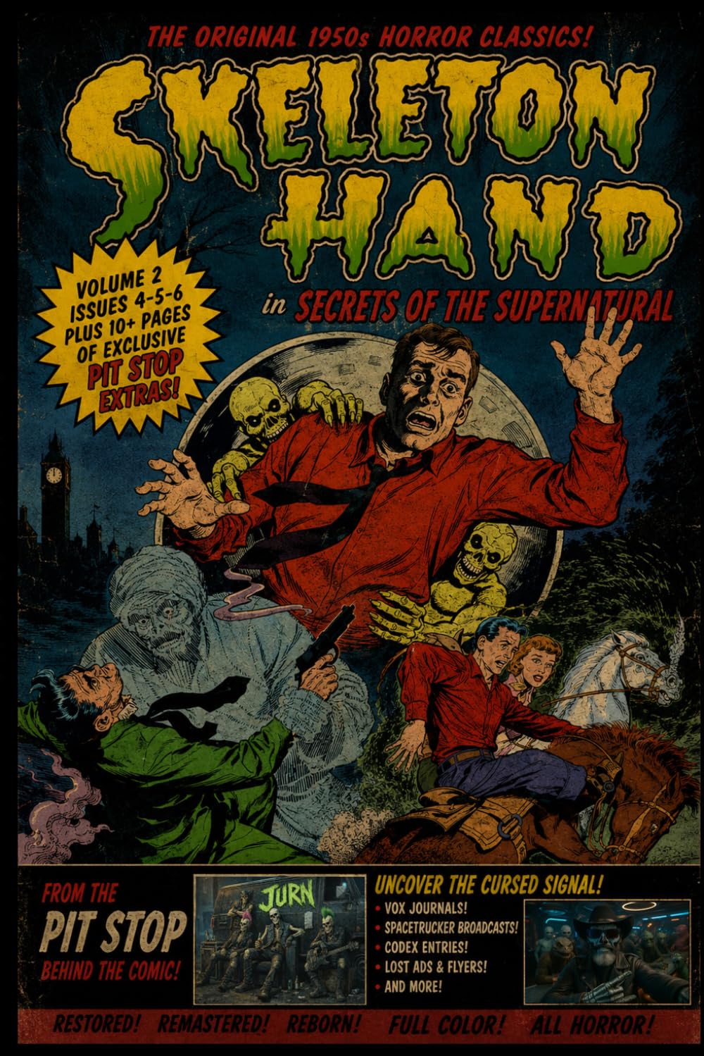 Skeleton Hand: Volume 2: Classic Horror Comics Collection — Issues #4–6