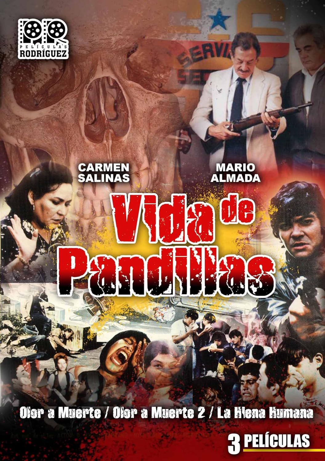 Amazon.com: Vida De Pandillas - 3 Movie Pack [DVD] : Mario Almada ...