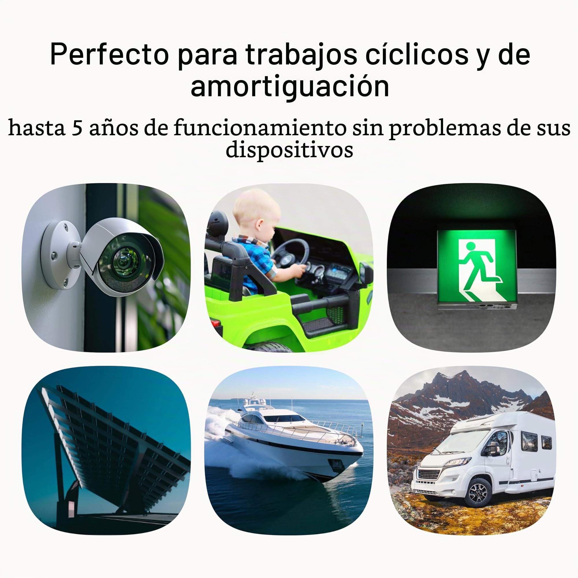 Green Cell Recambio de Batería Gel AGM 12V 4.5Ah Rechargeable Pila Sellada de Plomo ácido batería sin Mantenimiento Batería de Reemplazo para Sistemas de Alarma Antirrobo Video vigilancia