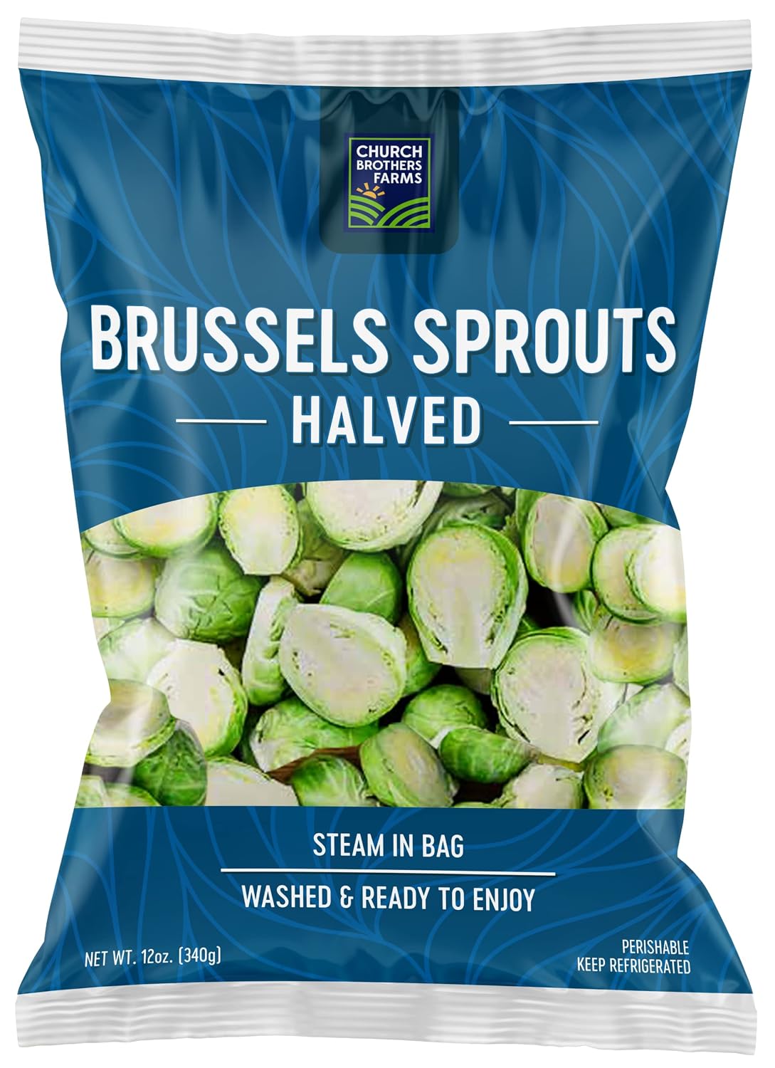 Church Brothers Farms Halved Brussels Sprouts, 12 Oz