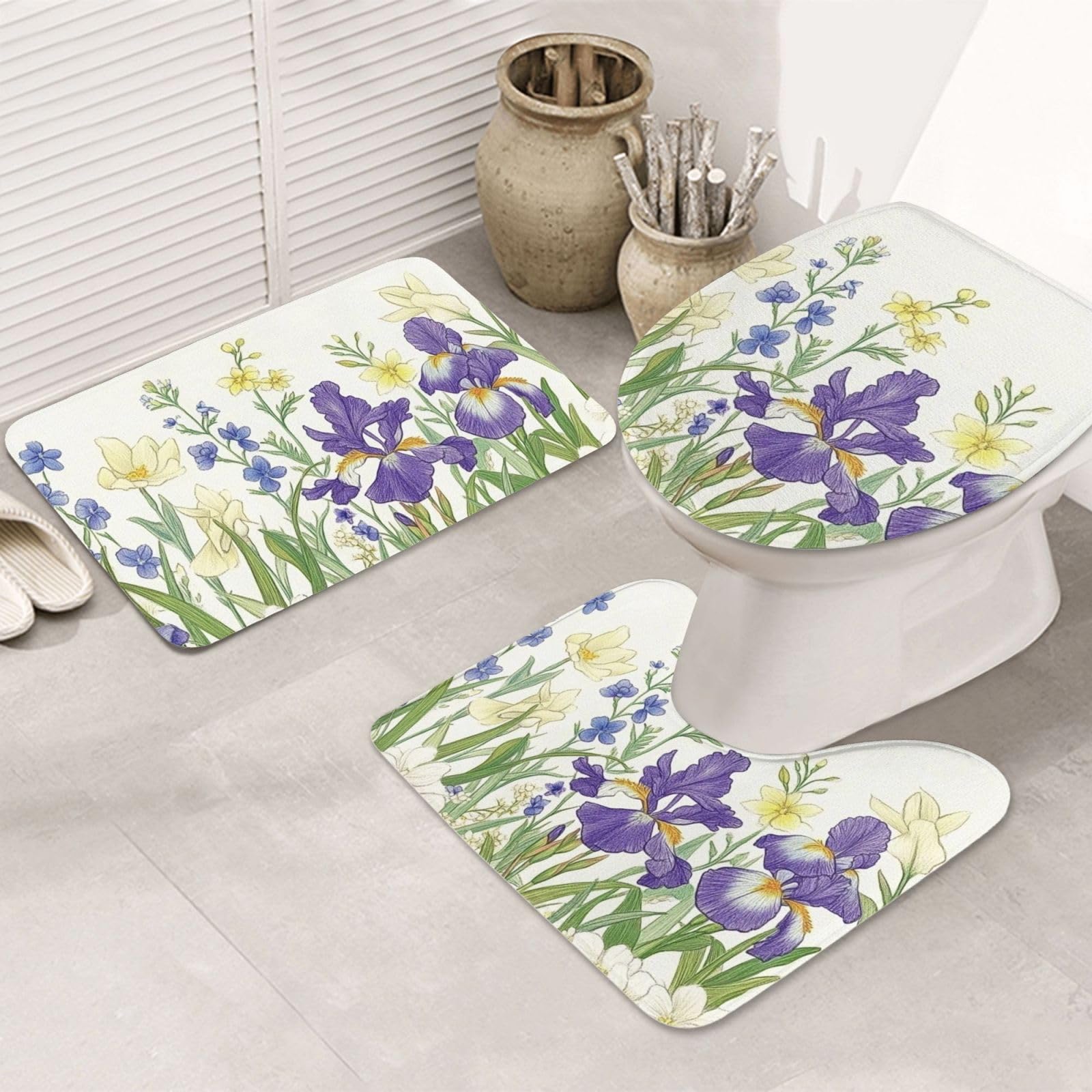 Alfombrilla de baño antideslizante que evita resbalones en suelos húmedos