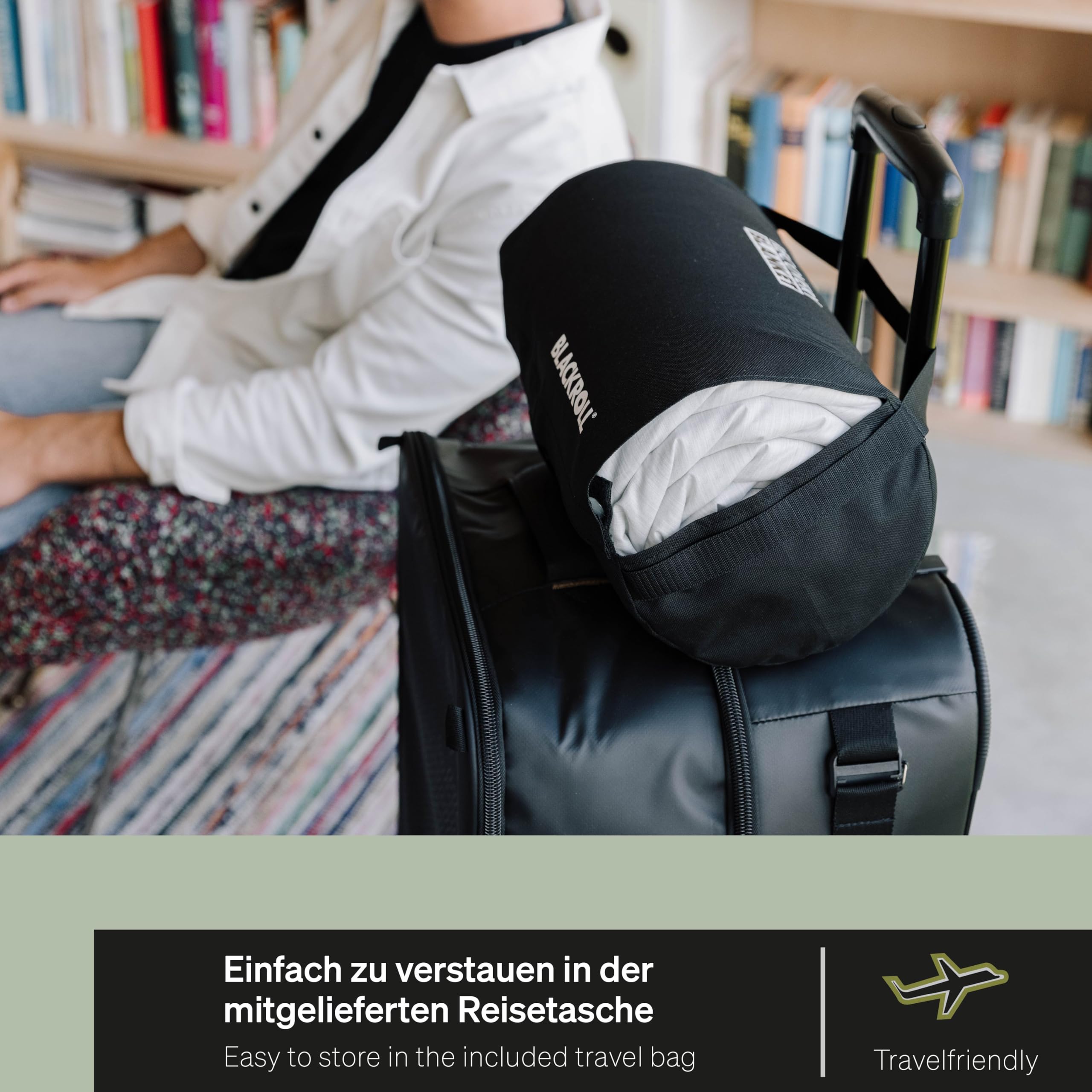 BLACKROLL® Recovery Blanket All Year (135 x 200cm), Ganzjahresdecke - auch für Allergiker - Made in Germany