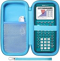 Vista 20 de LTGEM - Funda compatible con calculadora Texas Instruments TI-84 Plus CE/TI-84 Plus/TI-Nspire CX II CAS/TI-Nspire CX II/TI-83