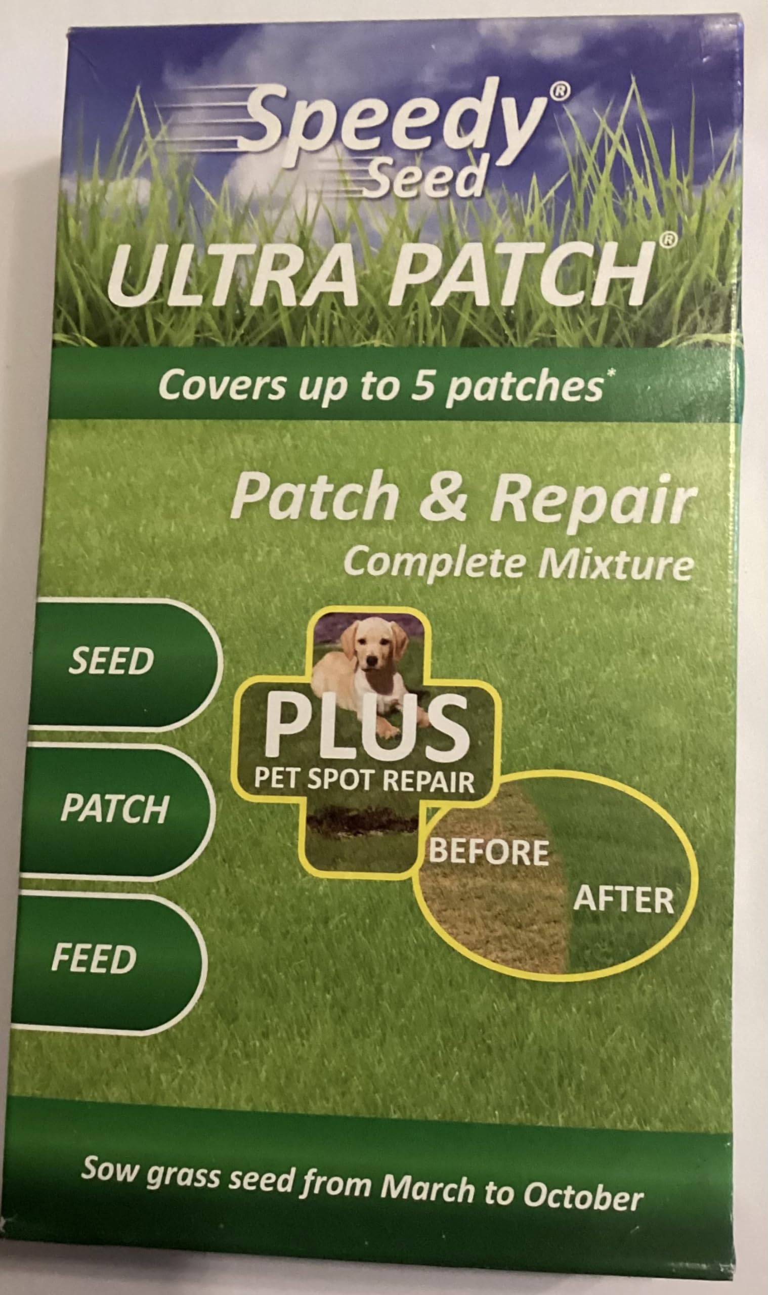 Speedy SeedUltra Patch & Repair Complete Mixture Fertilizer