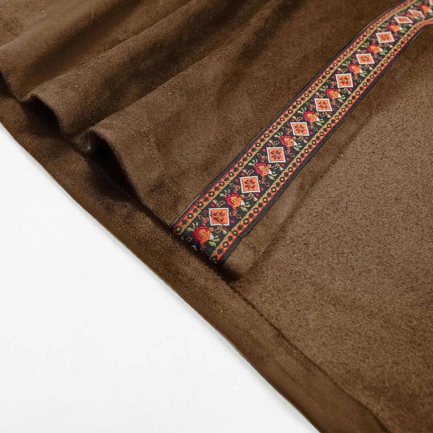 Men's Pirate Vest Medieval Costume Renaissance Role Playing Waistcoat - Image 6