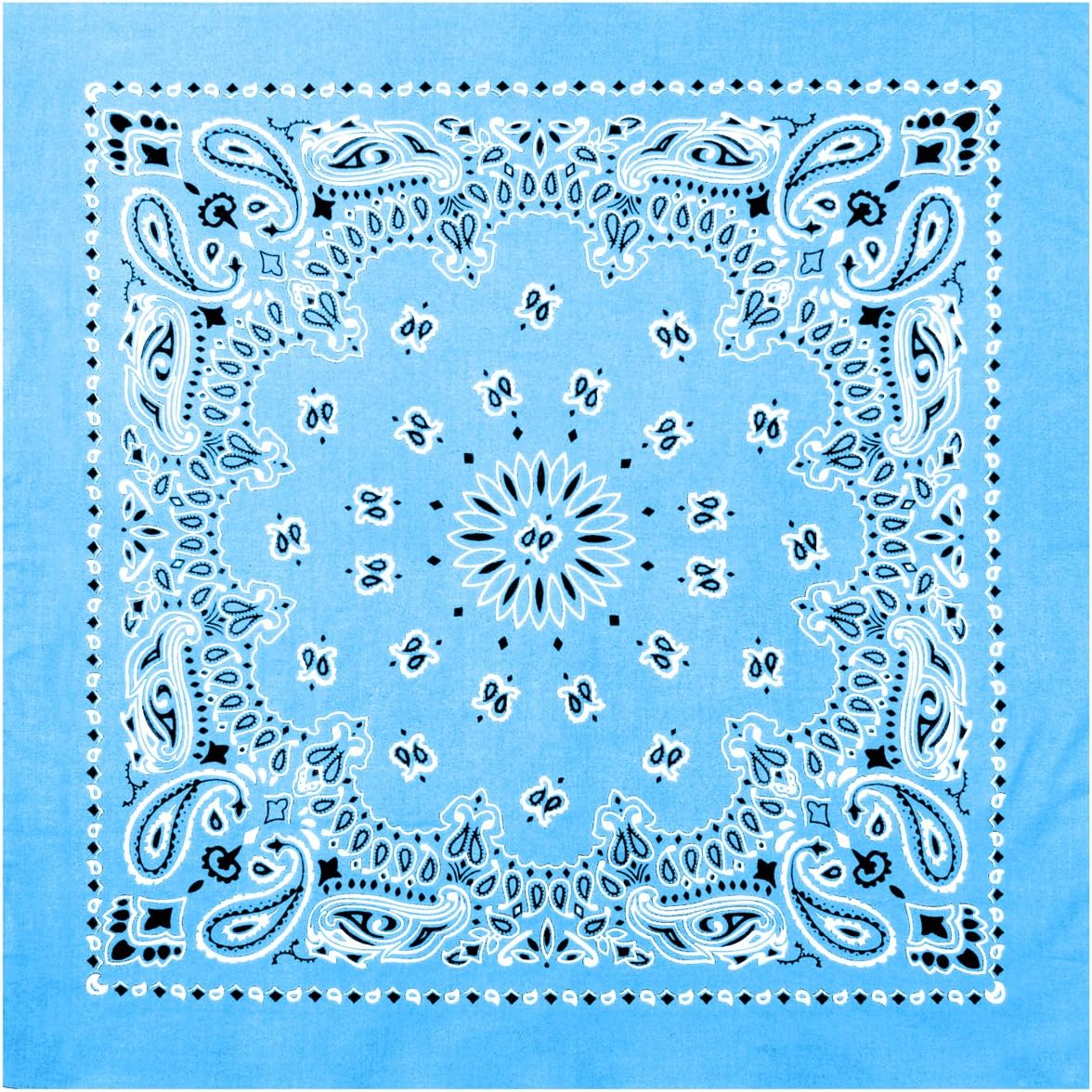 light blue bandana dunks