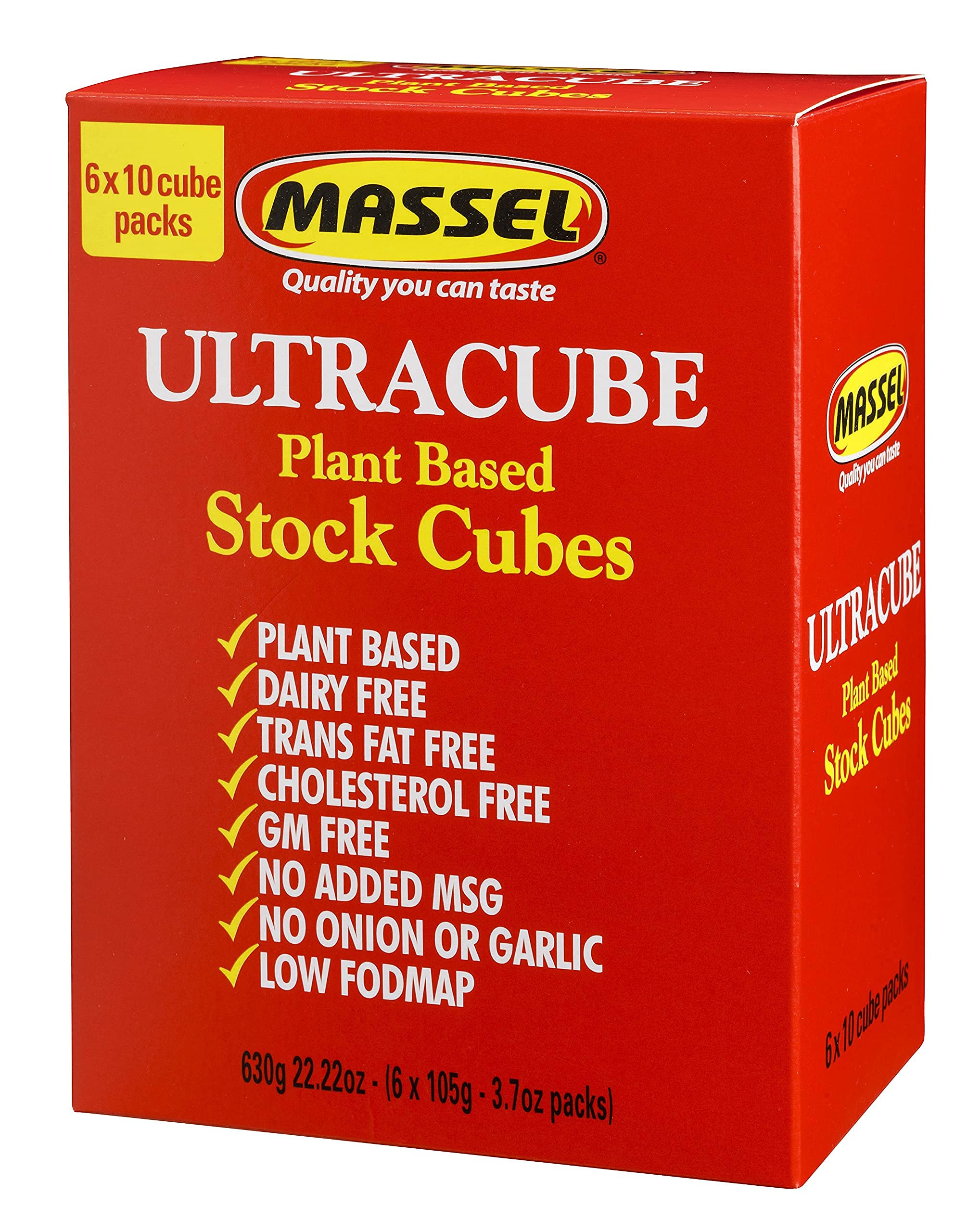 Massel Ultracube Chicken Style Stock Cubes Plant Based, Low FODMAP