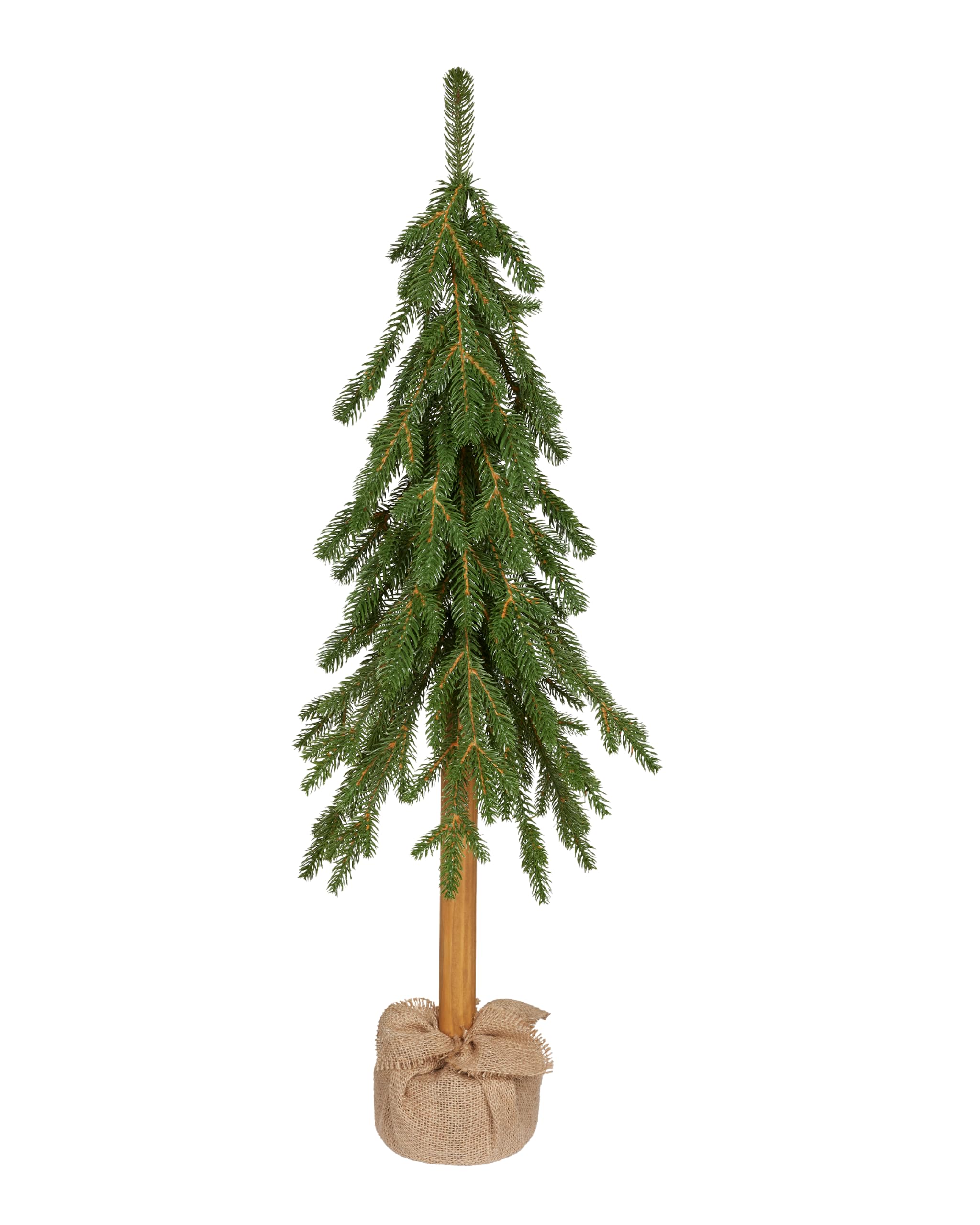 TreesHouse Weihnachtsbaum Uppsala Klein 65cm, FSC-Holzständer, grün