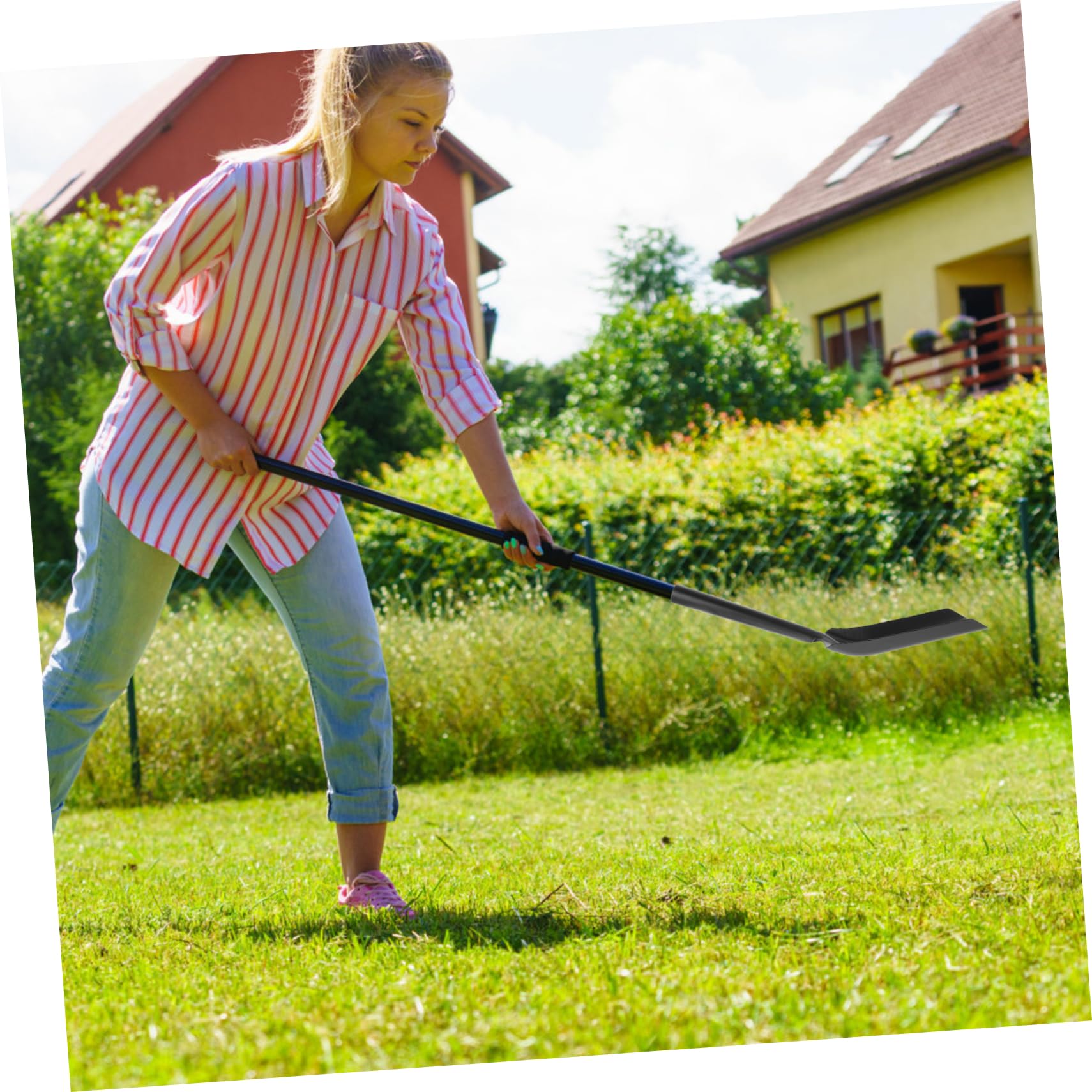 Kisangel 4 Stück Rechen Für Blätter Hacke Schaufelgriff Handrechen Campingschaufel Grubber Gartenkellen Pinne Kleiner Gartenrechen Schaufeln Zum Graben Werkzeug Schaufelschaufel Eisen Black