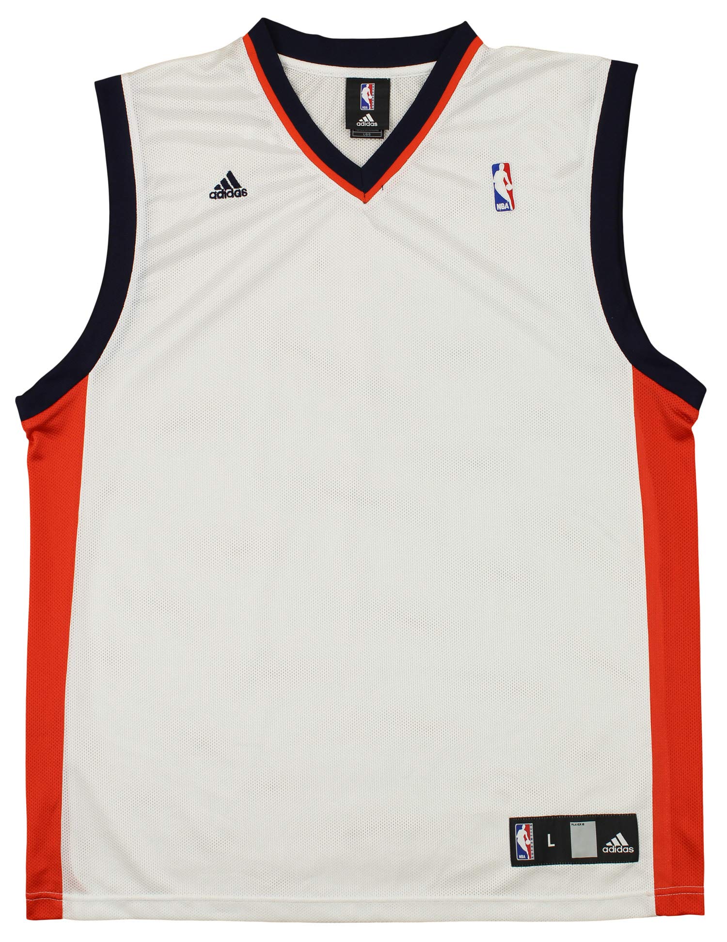 Adidas Golden State Warriors NBA Mens Blank Replica Jersey, White