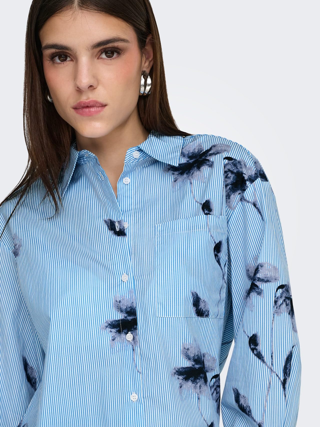 ONLY Onlnano Life Ls Shirt WVN Onlnano Life Ls T-Shirt WVN Femme (Lot de 1)