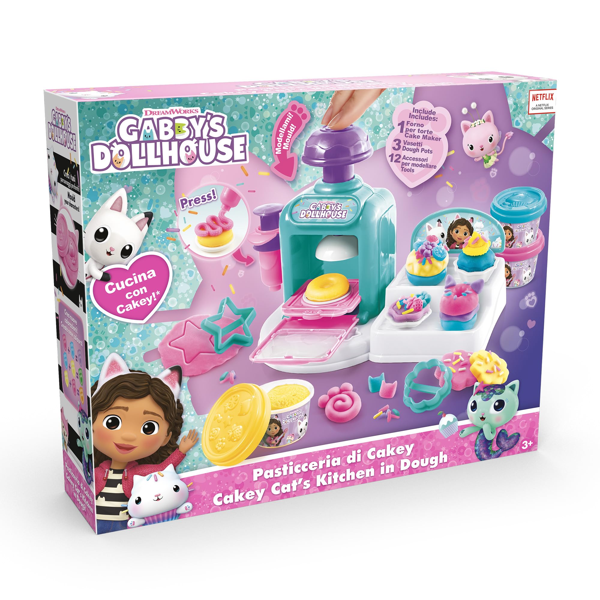 Rocco Giocattoli Gabby Dollhouse Pastelería De Cakey