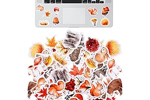 92 Pieces Forest Animal Stickers for Scrapbooks, Laptops, Water Bottle