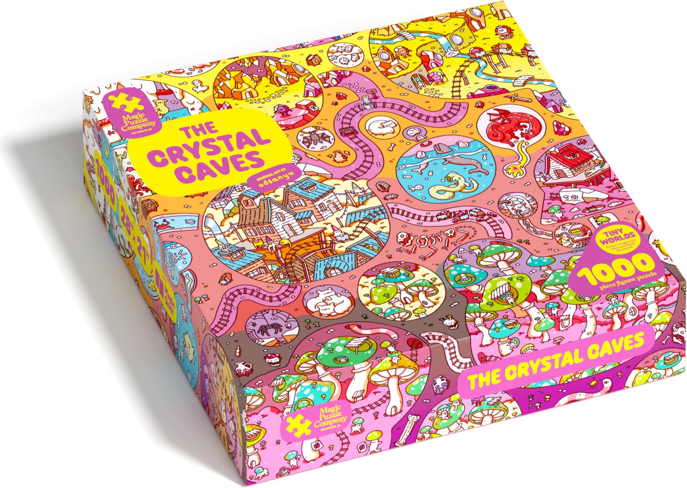 Magic Puzzle Company The Crystal Caves "¢ 1000 Piece Jigsaw Puzzle from The Magic Puzzle Company "¢ Series Two