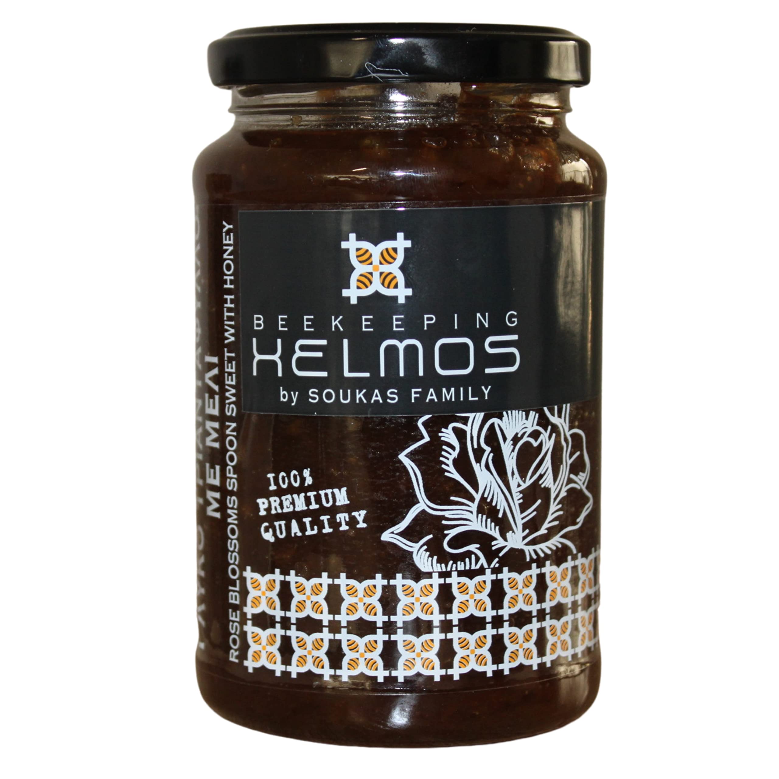 Helmos Greek Honey with Rose Blossoms 380g – Floral Specialty Honey