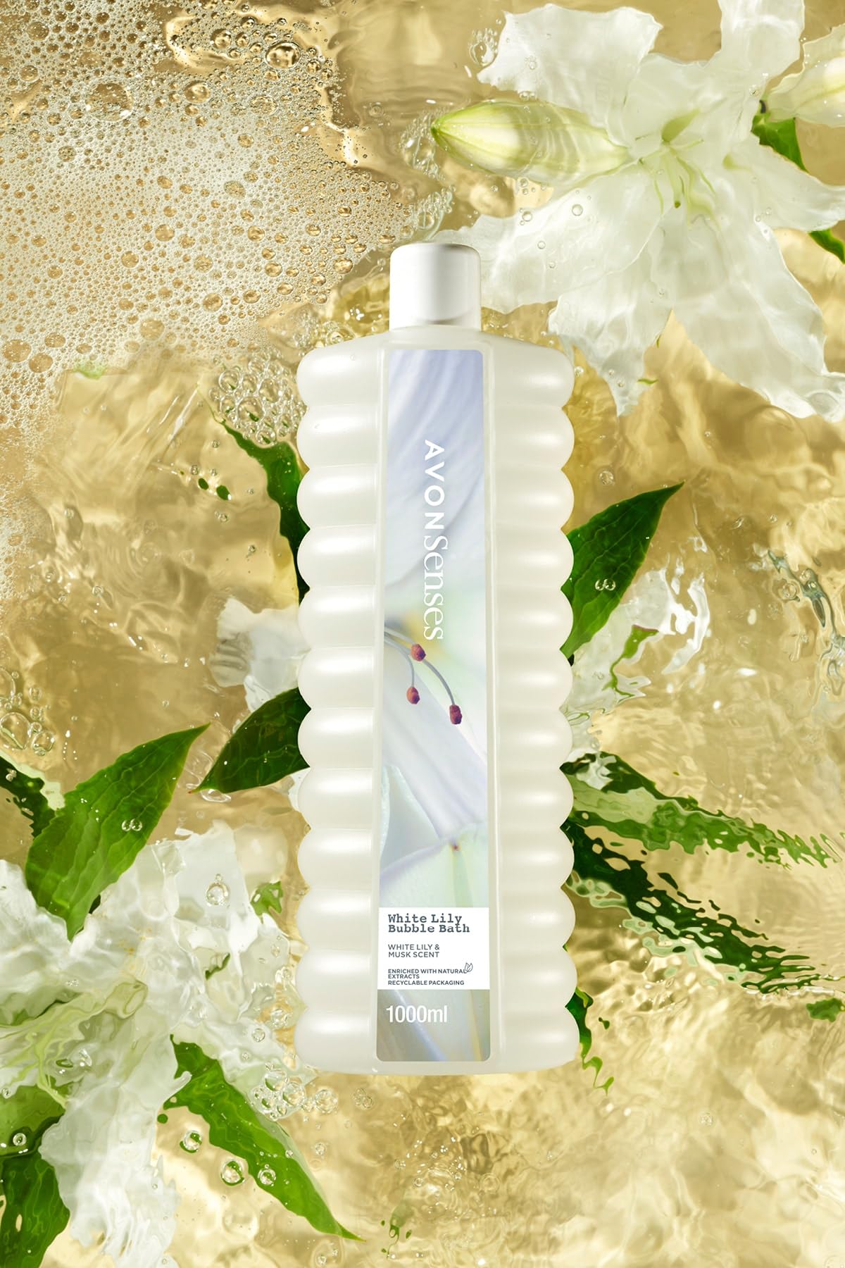 White Lily Zambak Banyo Köpüğü 1000 Ml.