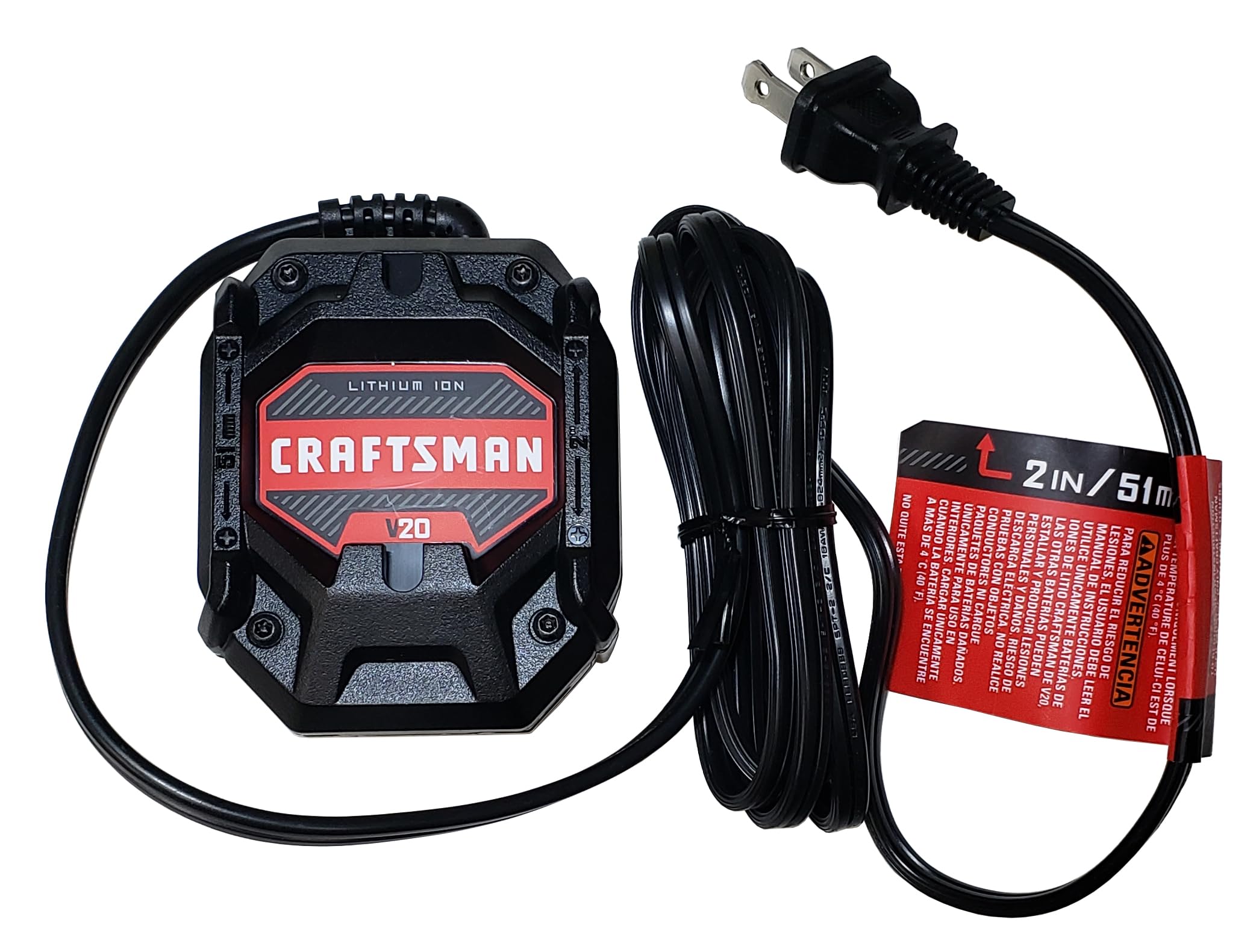 #N866852 20 Volt Battery Charger V20 Series Tools CMGB233102 26 22 Battery 20v Charger CMCB101 / N866852 New Replacement Parts Compatible with Craftsman