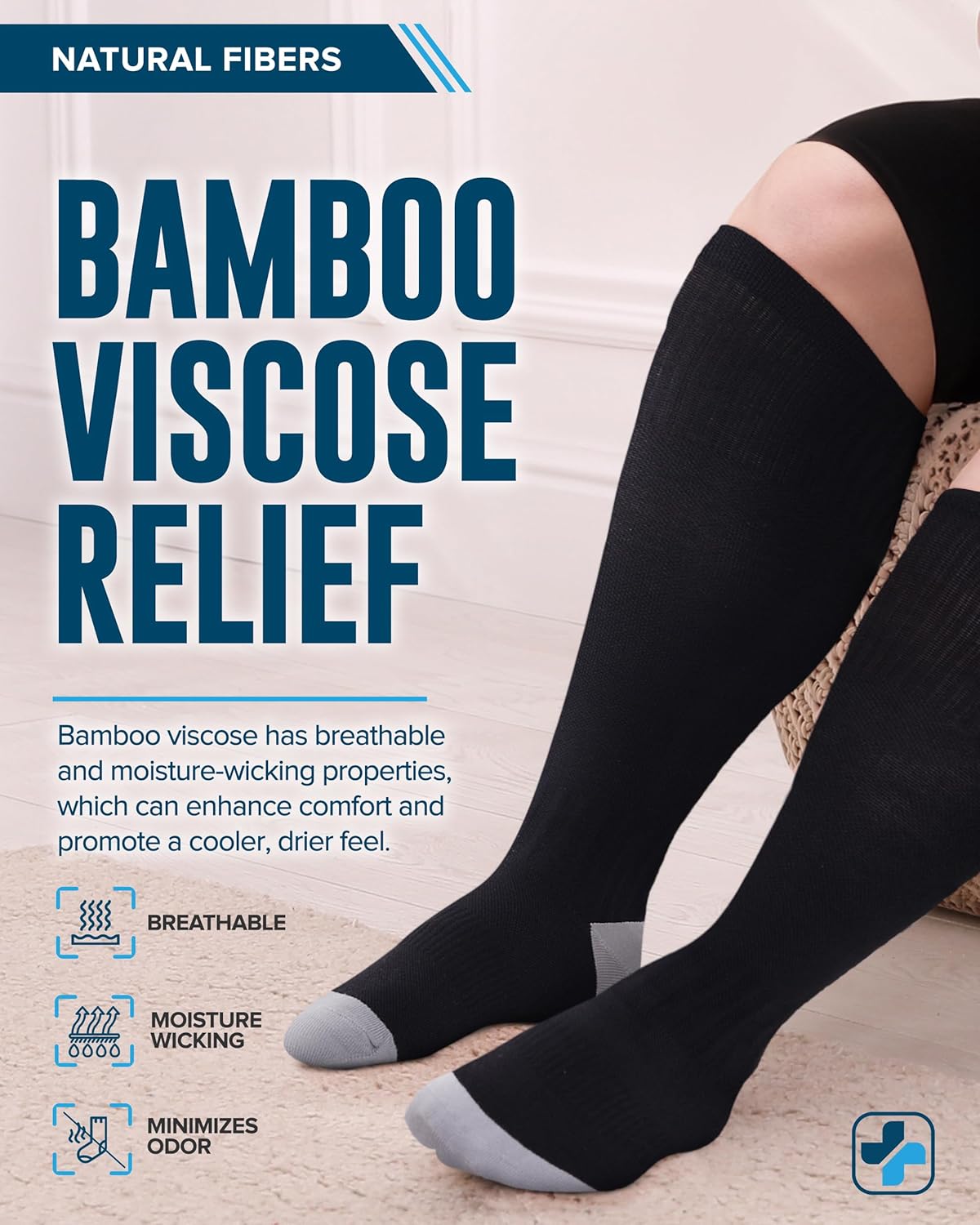 Doctor's Select Plus Size Compression Socks - Bundle