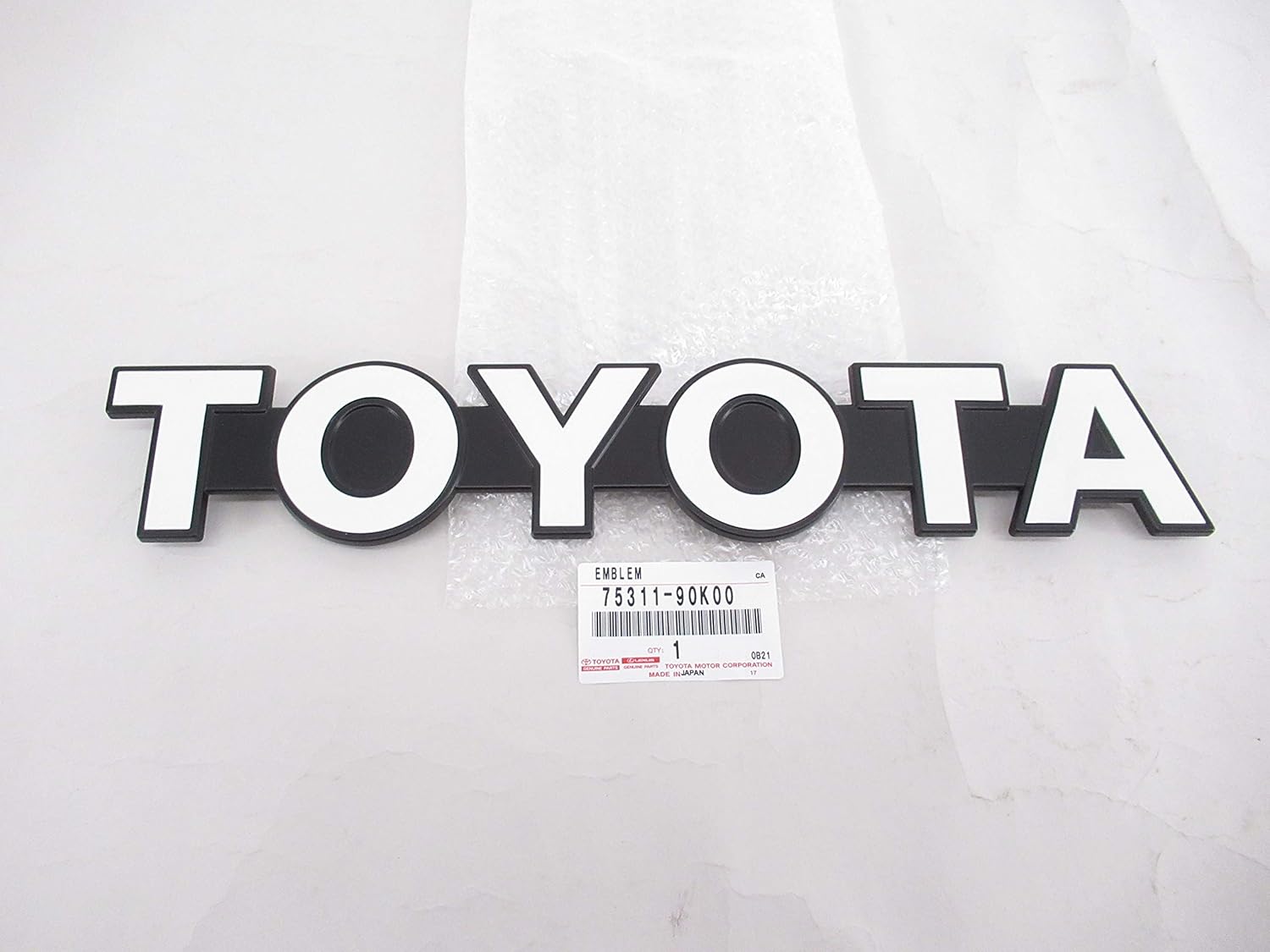 OEM Genuine Toyota Radiator Grille Emblem 75311-90K00 7531190K00