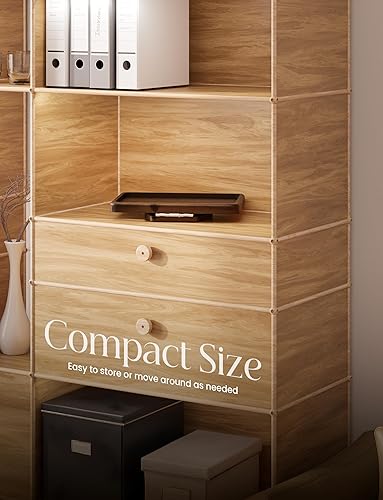 Miniatura 5 de Tinamo Bandeja de brazo de sofá de acacia, mesa rectangular para reposabrazos de sofá, accesorios de sofá, organizador para sillón, bandeja con clip