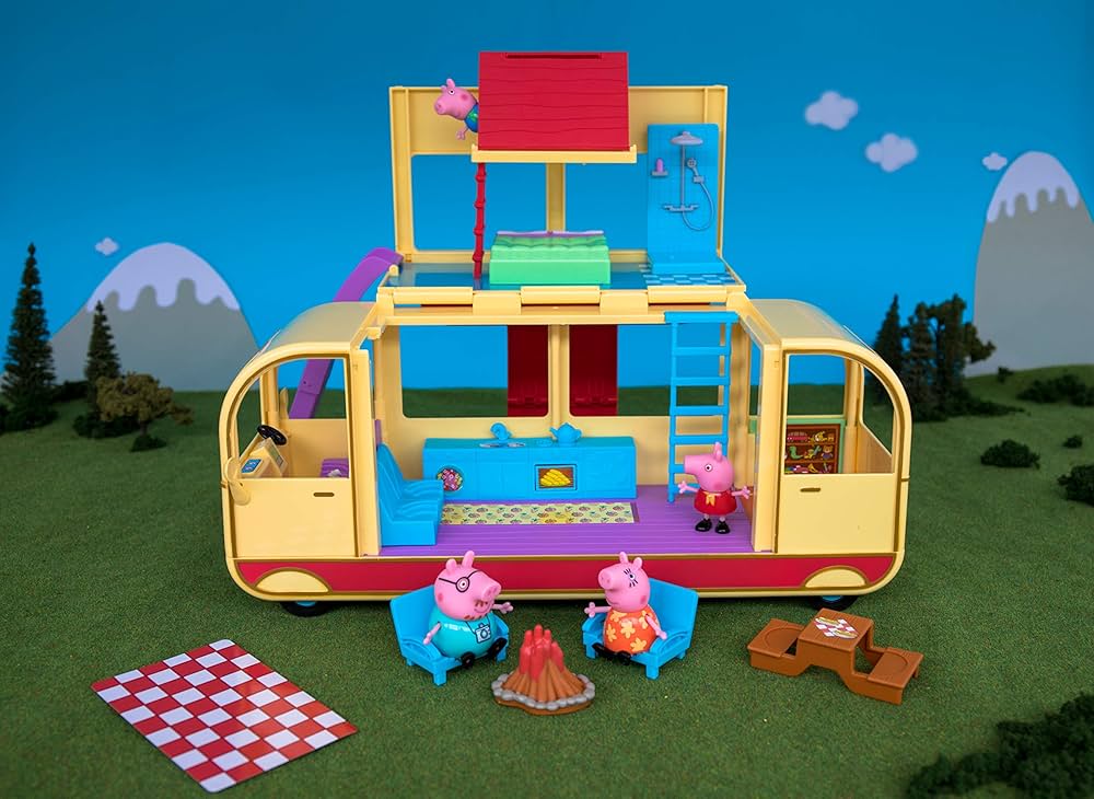Buy Peppa Pig's Transforming Campervan Feature Playset