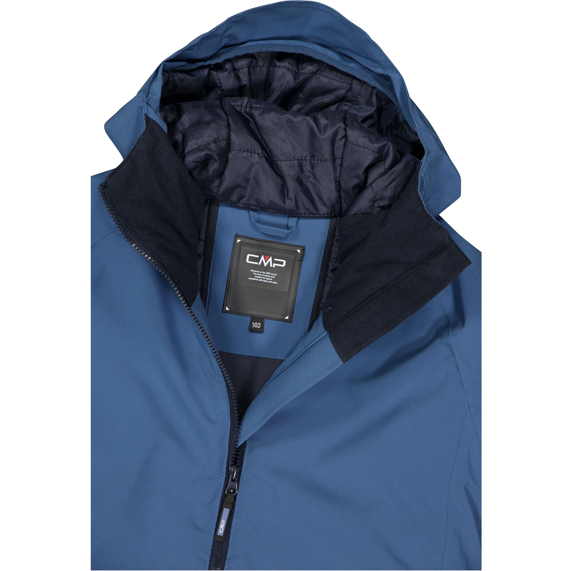CMP Kid Jacket Fix Hood Chaqueta Unisex niños