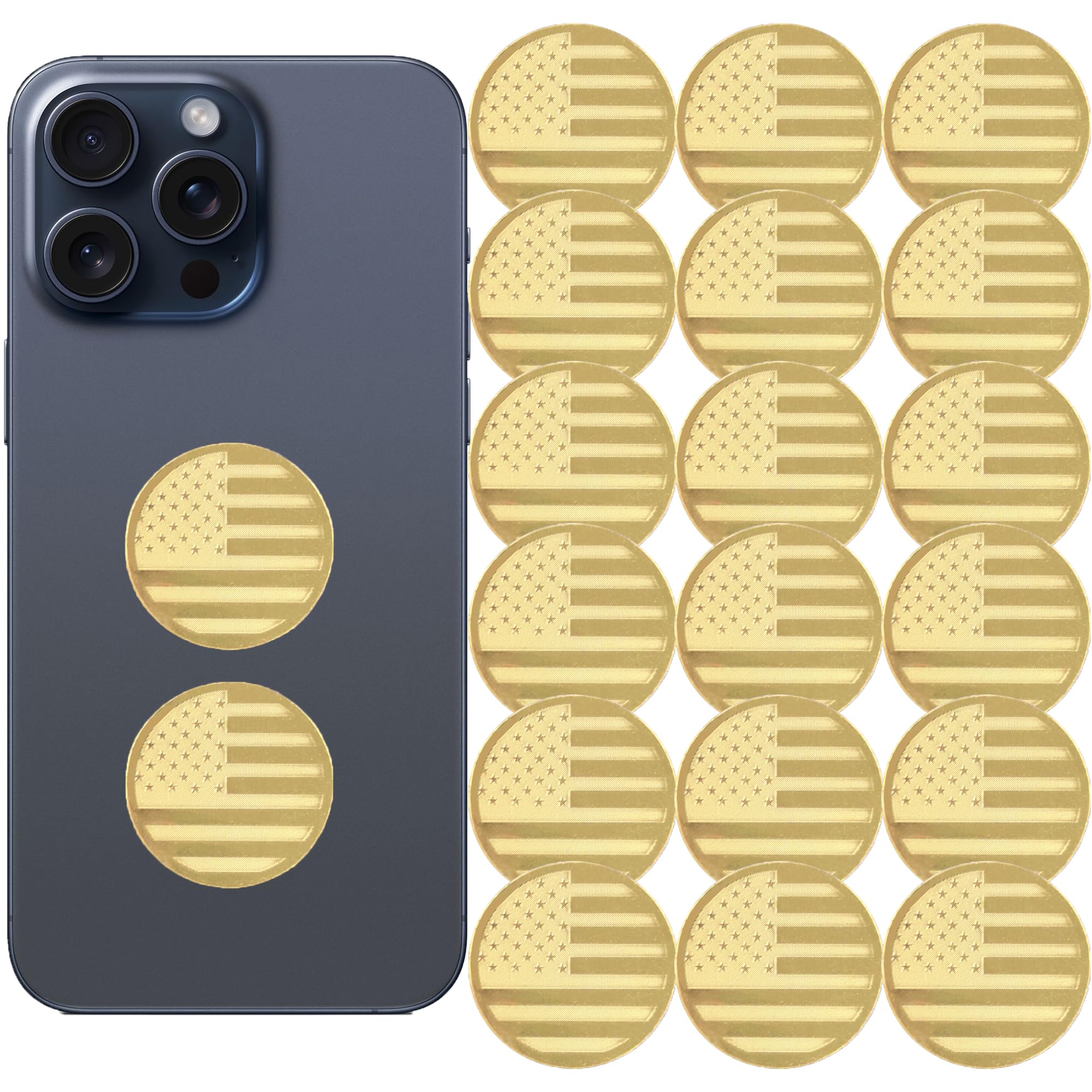 20Pcs Protection Cell Phone Stickers 99% Effective Protector Cell & Smart Phones, Laptops, Tablets, TV, Monitors - All Devices