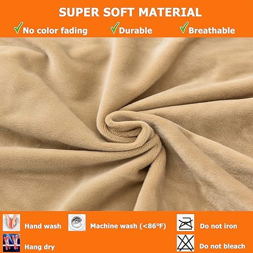 Miniatura 5 de Lalluxy Fundas de terciopelo para silla de comedor, elásticas, súper suaves, protectores de asiento para silla Parson para fiestas y protección de