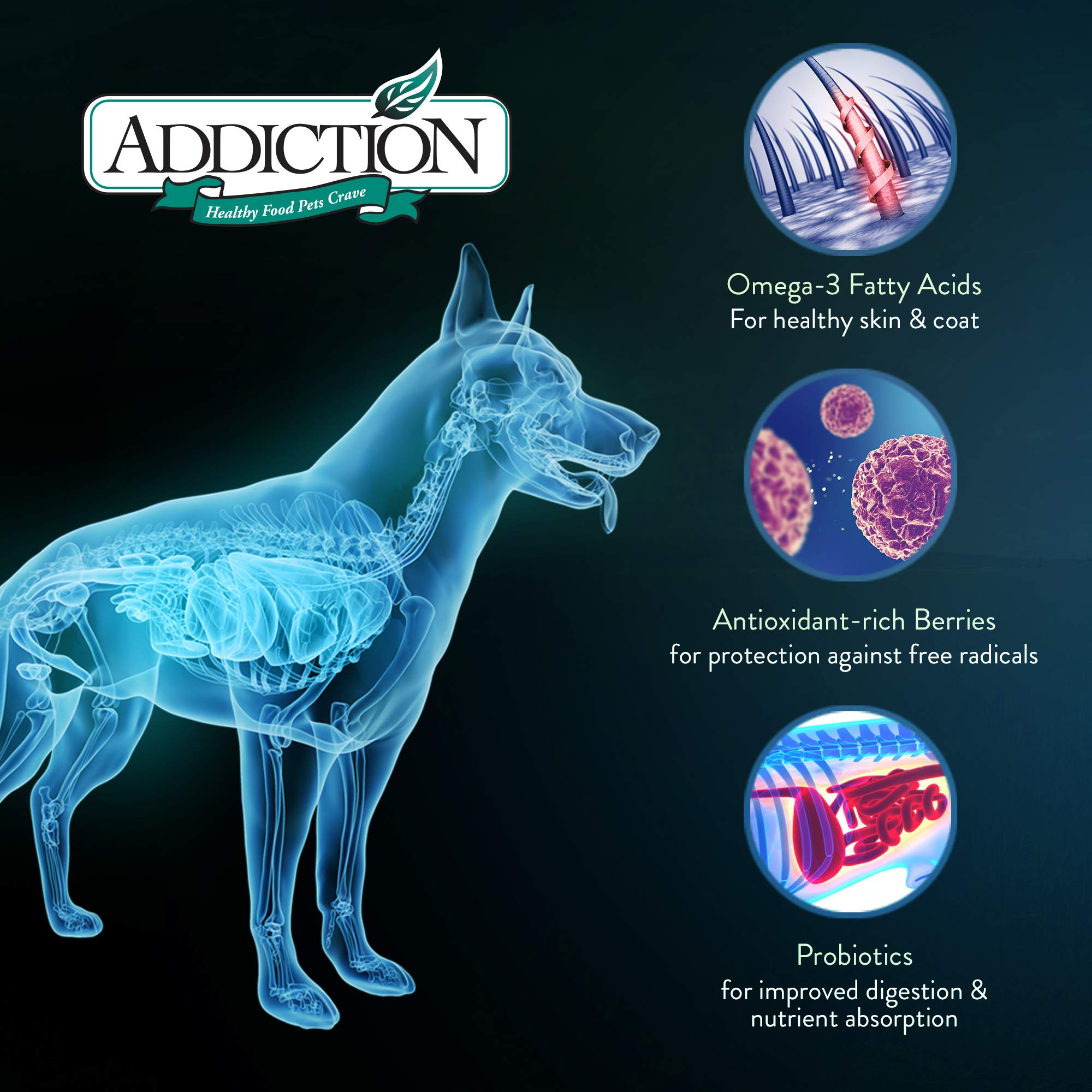 Amazon.co.jp: アディクション(Addiction) ドッグフード ル・ラム