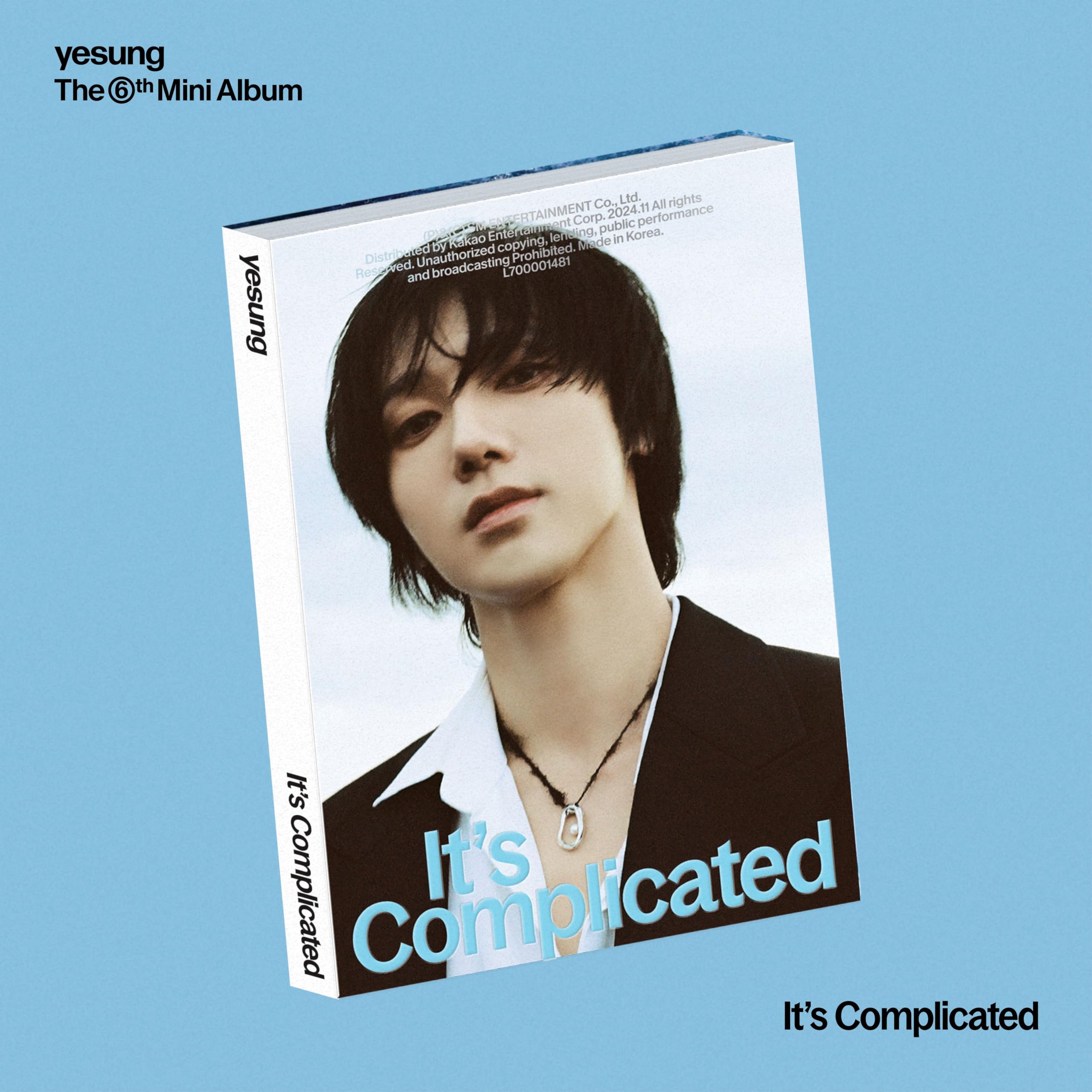SUPER JUNIOR - イェソン It’s Complicated Feeling Ver. 6th Mini Album: It's Complicated (Feeling Ver.)(MINI CD) SUPER