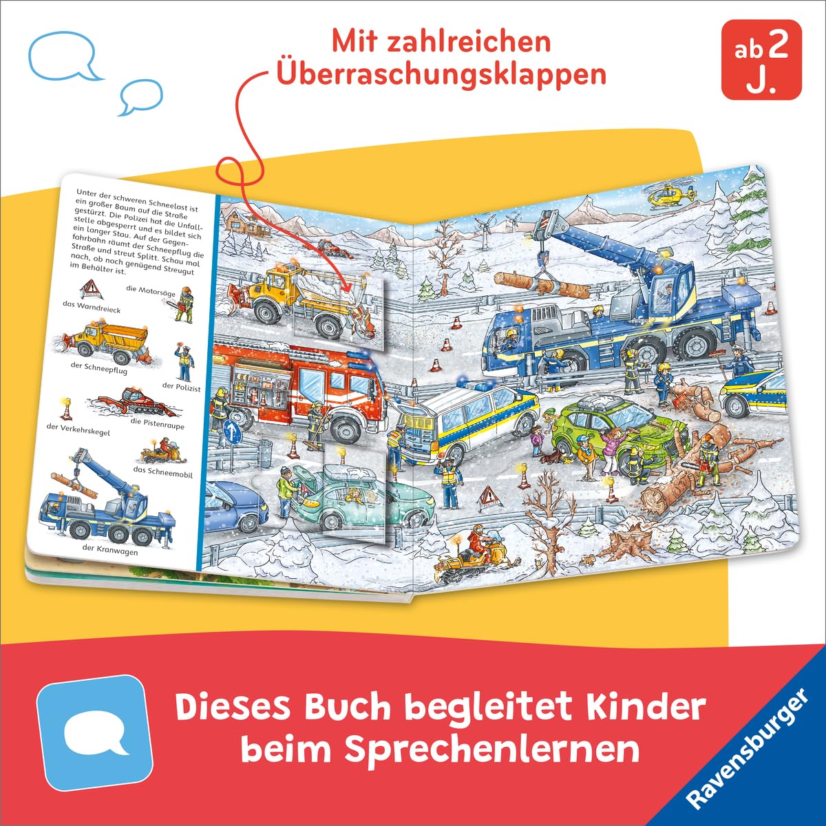 Mein Sachen suchen Wimmelbuch: Fahrzeuge im Einsatz