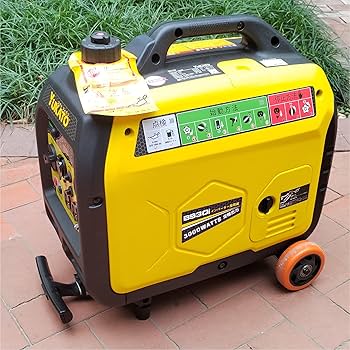 【大特価】YUKATO　インバーター発電機 定格出力1.0kVA 71ymo9M1TbL._AC_UL210_SR210,