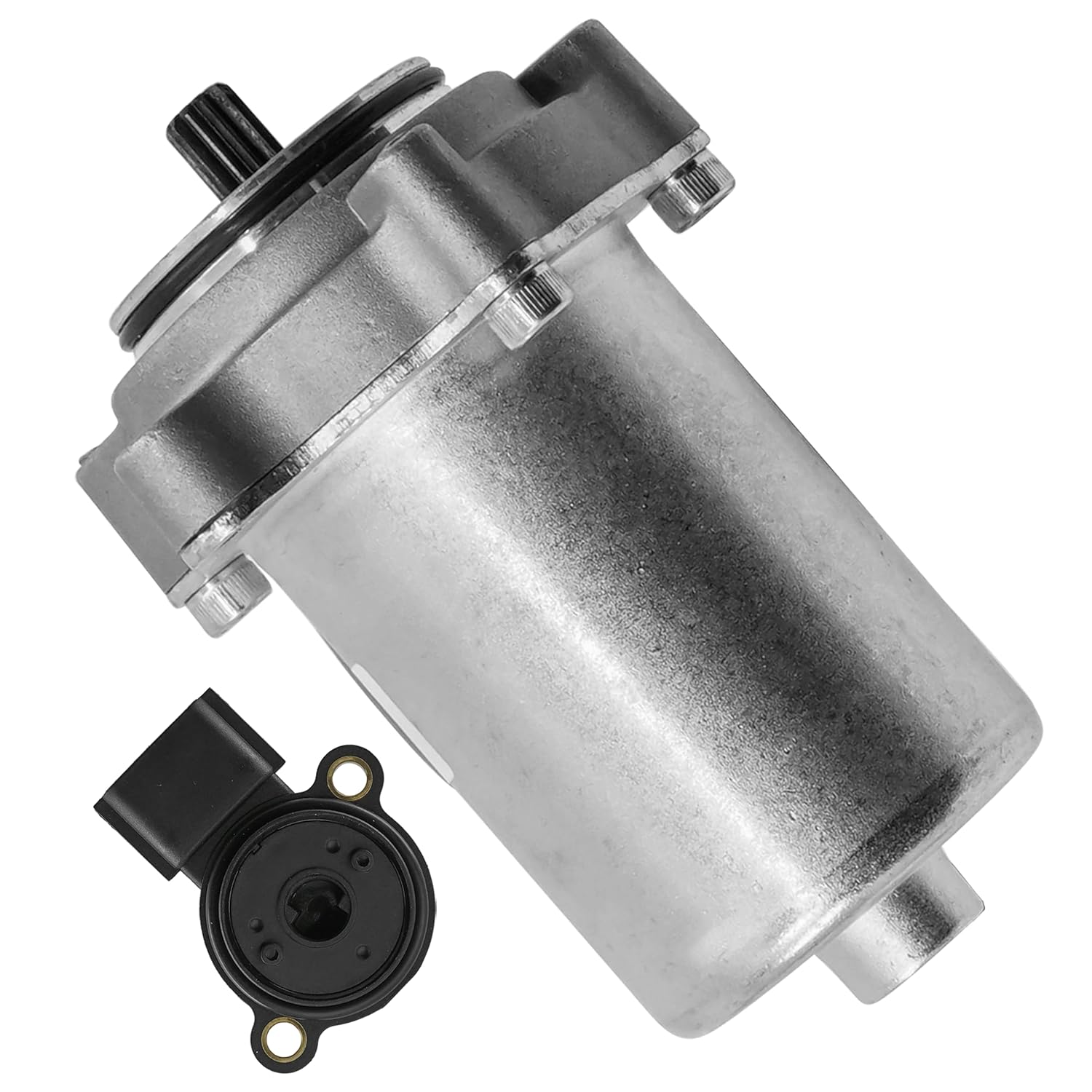 Caltric Power Control Motor w/Angle Sensor Compatible with Honda Rancher 400 TRX400FA 2004-2007 / Rancher 400 TRX400FGA 2004-2007
