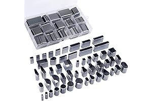 Leather Hole Punch Tool with 52 Shapes