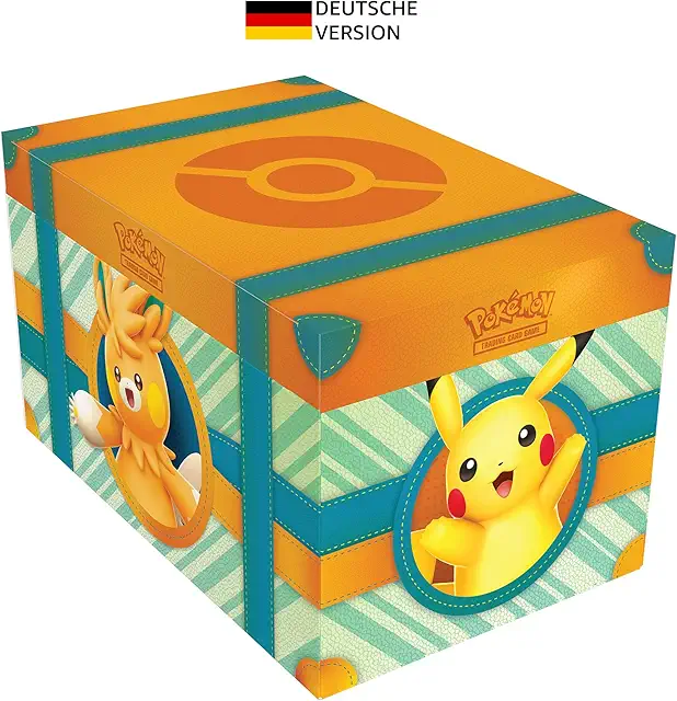 Pokémon Sammelkartenspiel Paldea-Abenteuerkoffer mit 7 Promokarten & 6 Boosterpacks