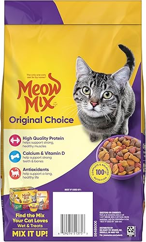 Miniatura 4 de Meow Mix Comida seca para gatos Original Choice