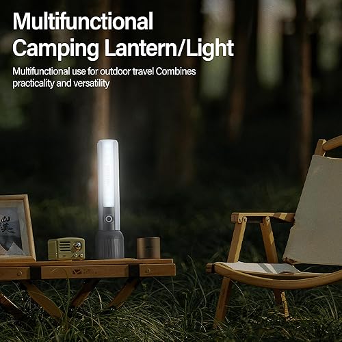 Miniatura 3 de PHILIPS SFL1183 - Linterna táctica brillante de 400 lúmenes con 6 modos, linternas LED recargables, 2000 mAh, impermeable, luz de flash de mano para
