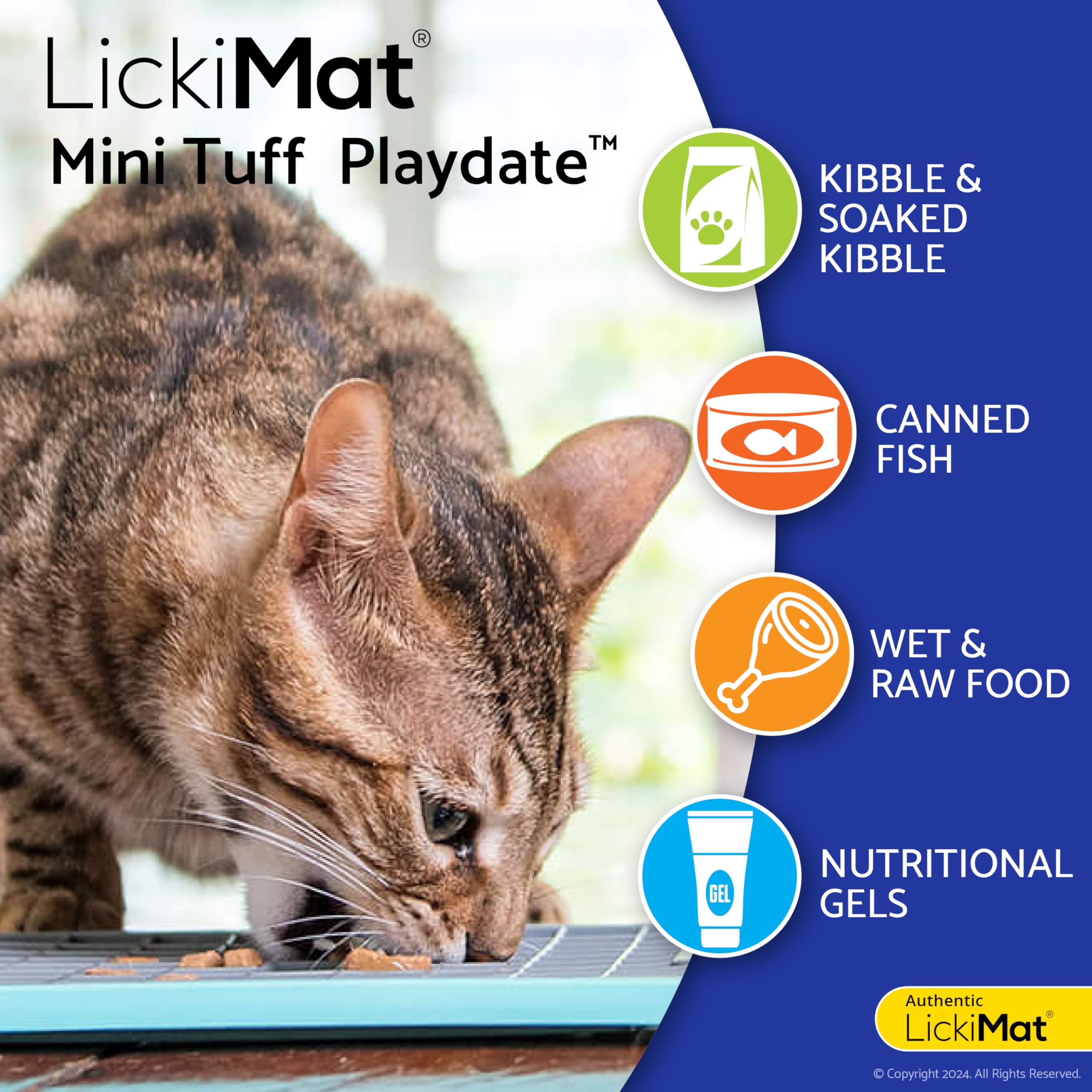 LICKIMAT Cat TUFF Mini Classic Modern Fütterungsfamilie