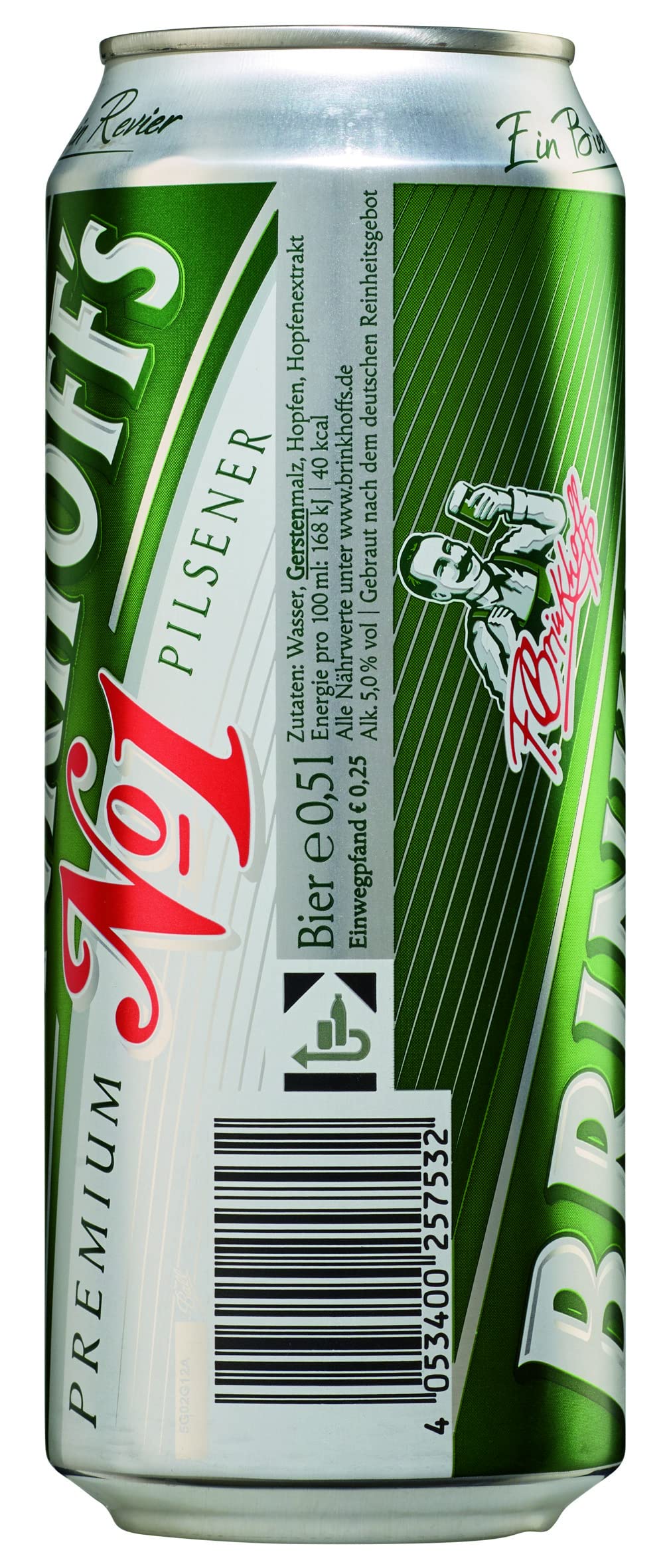 Brinkhoff's No.1, EINWEG 24x0,50 L Dose